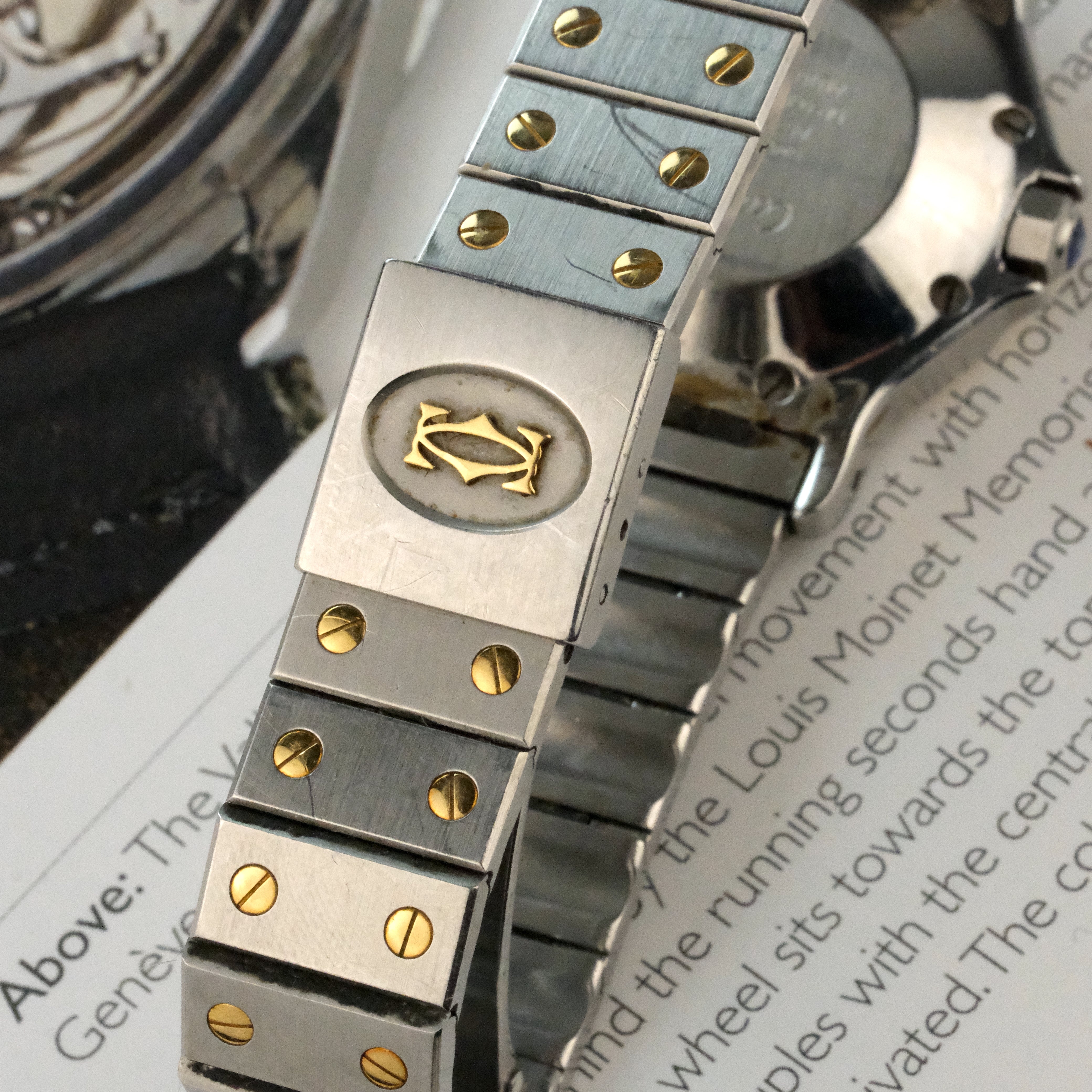 1981 Cartier Santos 2966, Full kit – Bernstein Watch Co