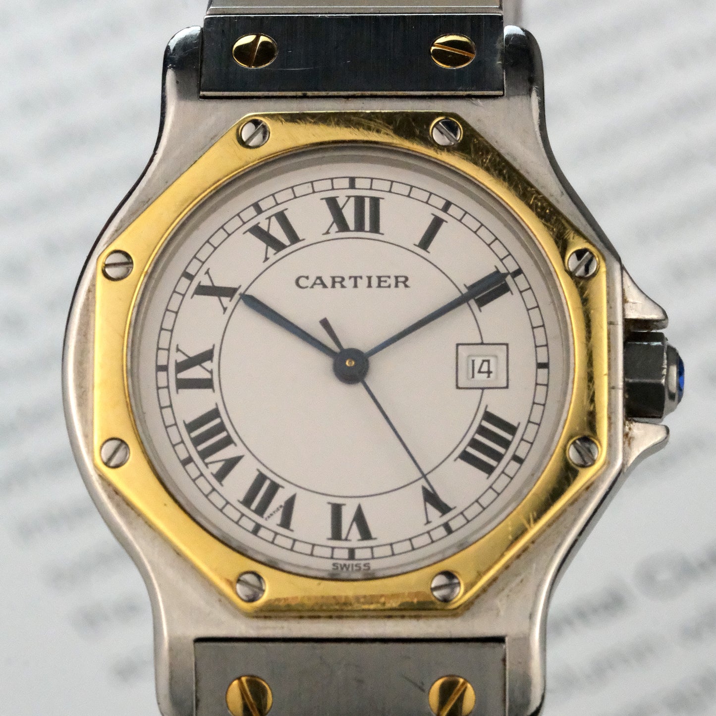 1981 Cartier Santos 2966, Full kit