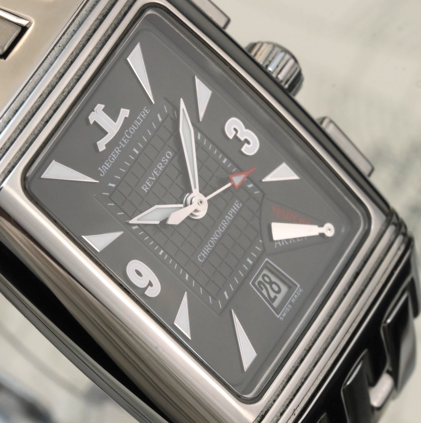 Jaeger LeCoultre Reverso Gran Sport Chronograph Retrograde | 295.8.59 | Full Set