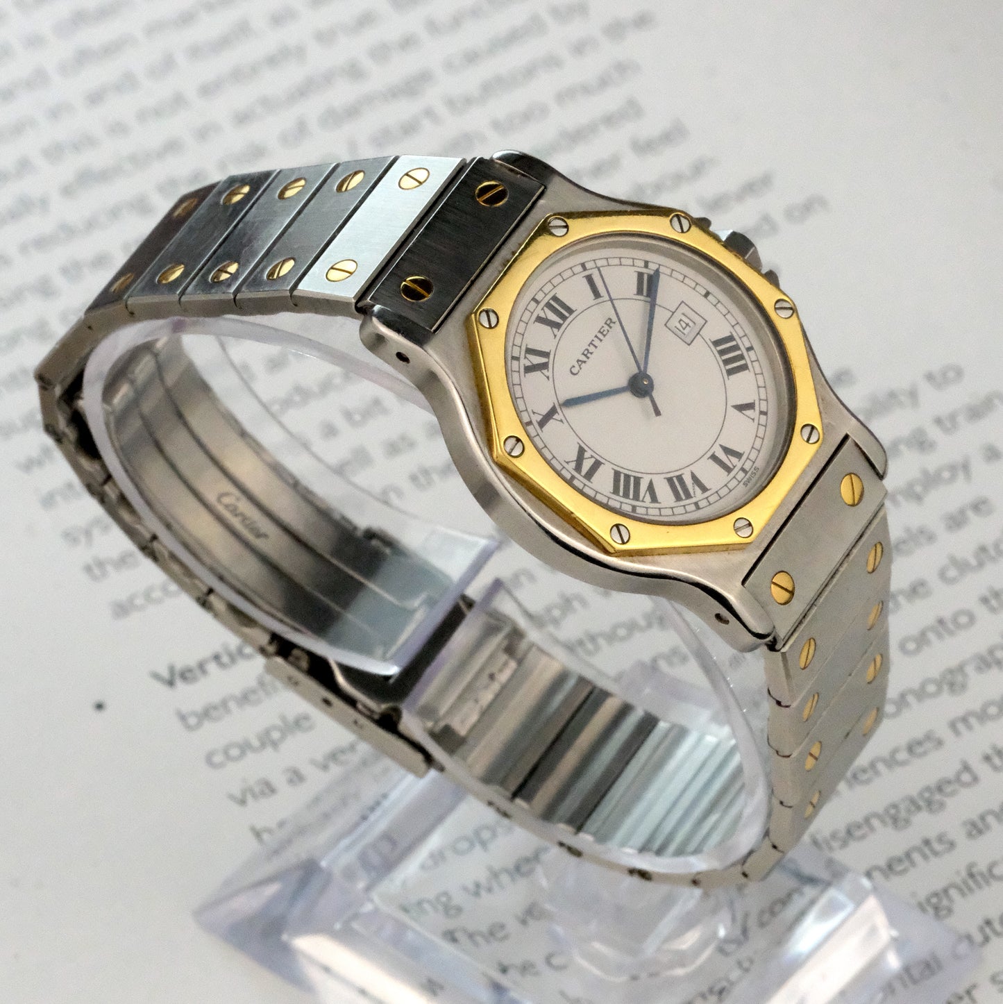 1981 Cartier Santos 2966, Full kit