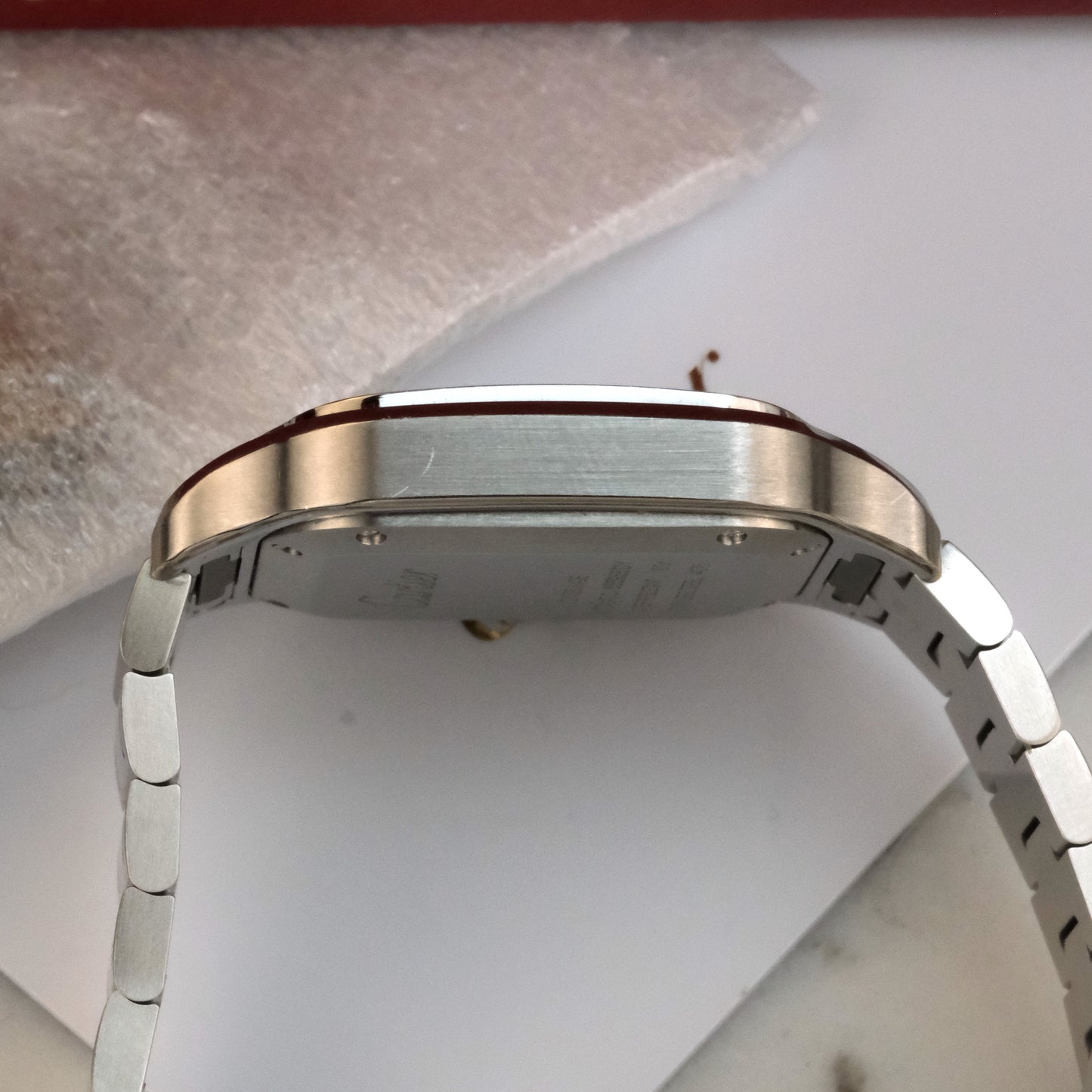 Santos de Cartier WSSA0029, full kit, open date