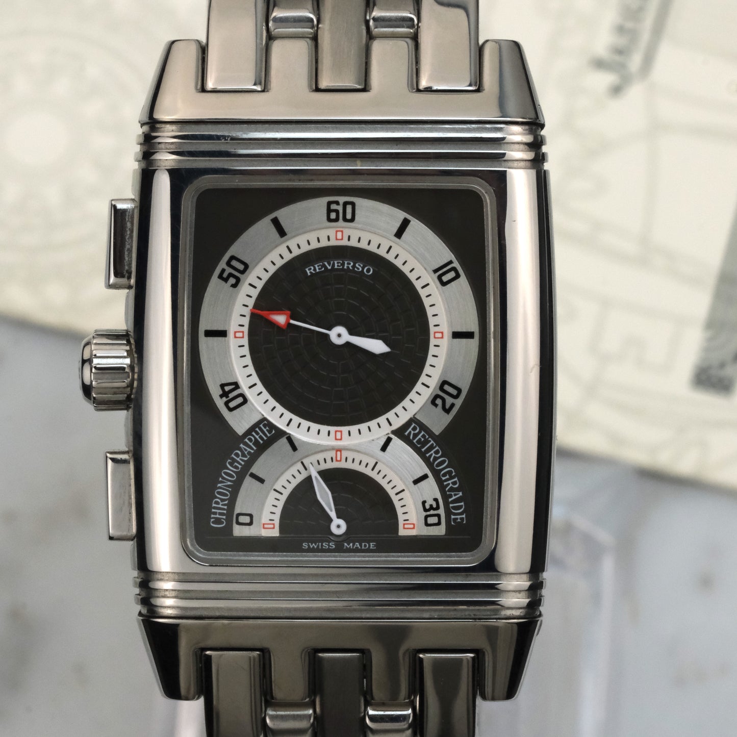Jaeger LeCoultre Reverso Gran Sport Chronograph Retrograde | 295.8.59 | Full Set