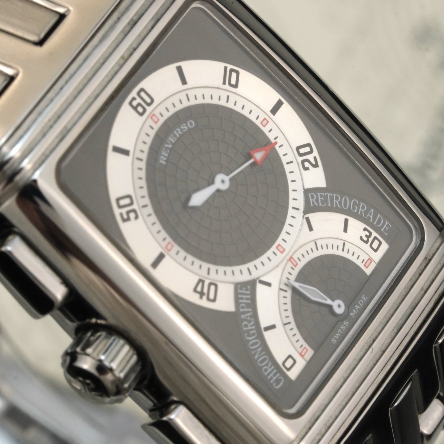 Jaeger LeCoultre Reverso Gran Sport Chronograph Retrograde | 295.8.59 | Full Set