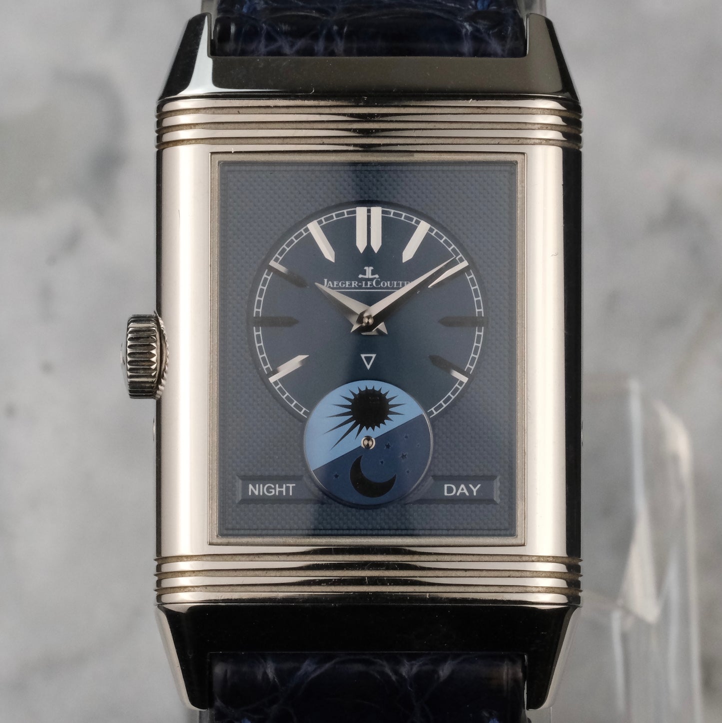 Jaeger-LeCoultre Reverso Moon Tribute Duo Q3948420 with card and extra strap