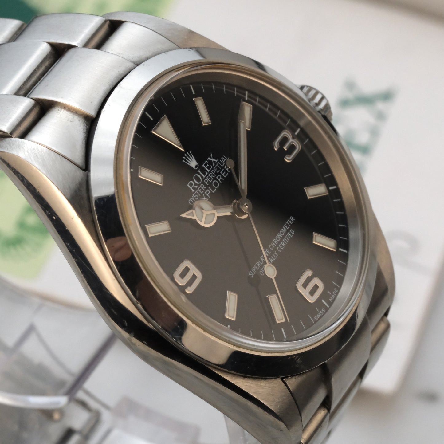 2004 Rolex Explorer 36 | 114270 | With Papers