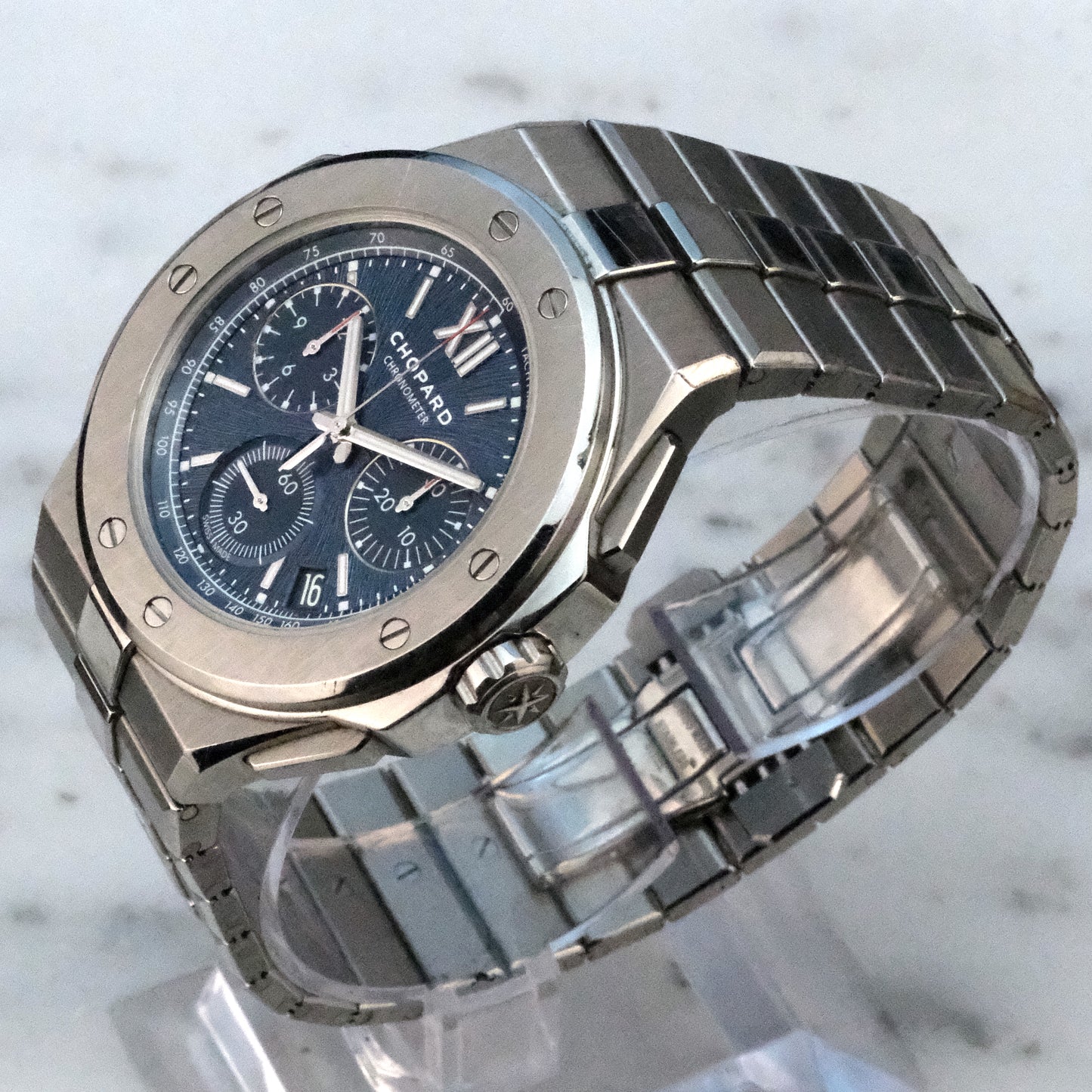 2022 Chopard Alpine Eagle XL Chronograph ref 298609-3001, Full Set