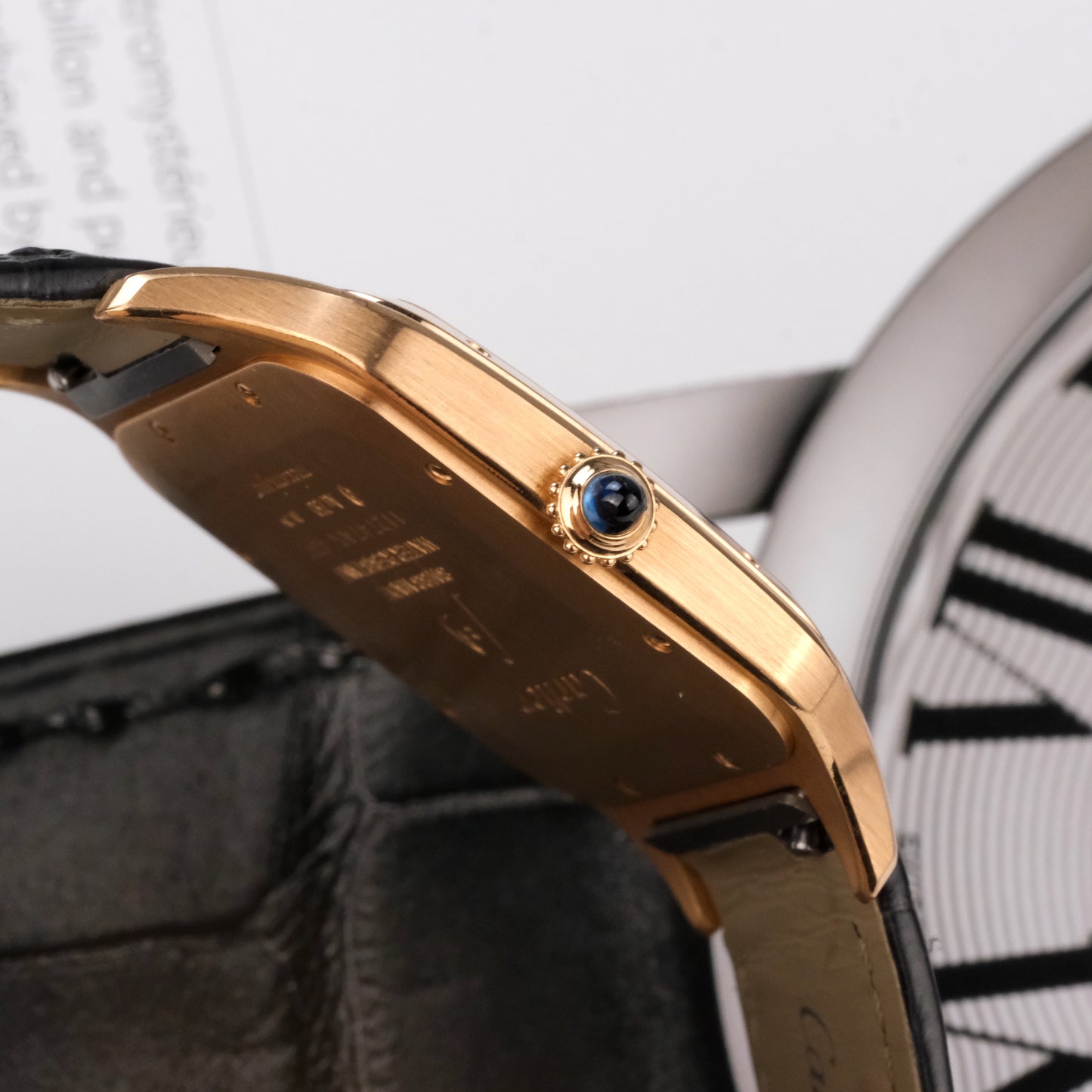 2021 Cartier Santos Dumont XL Rose Gold WGSA0032