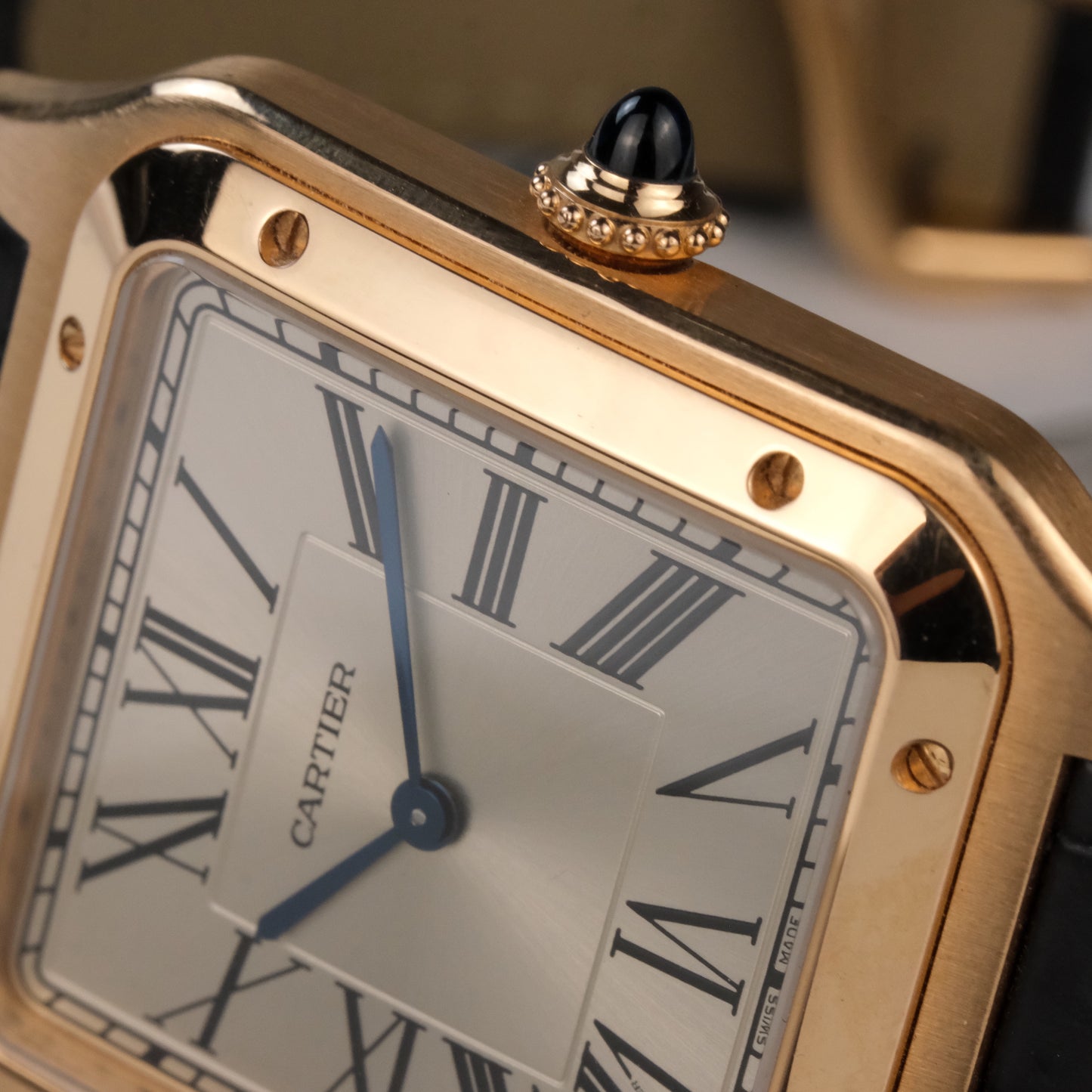 2021 Cartier Santos Dumont XL Rose Gold WGSA0032