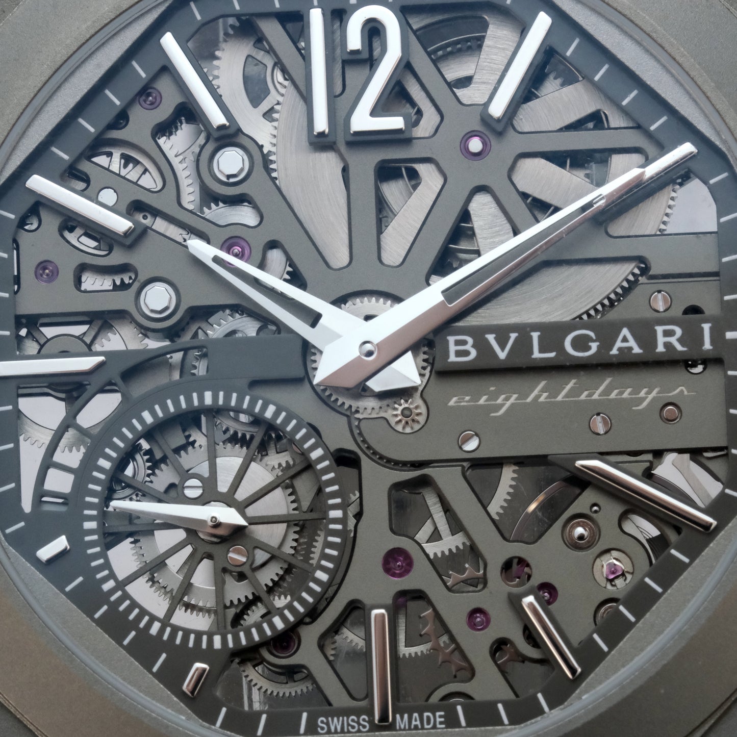 Bvlgari Octo Finissimo 8 Day Power Reserve Titanium Skeleton 103610