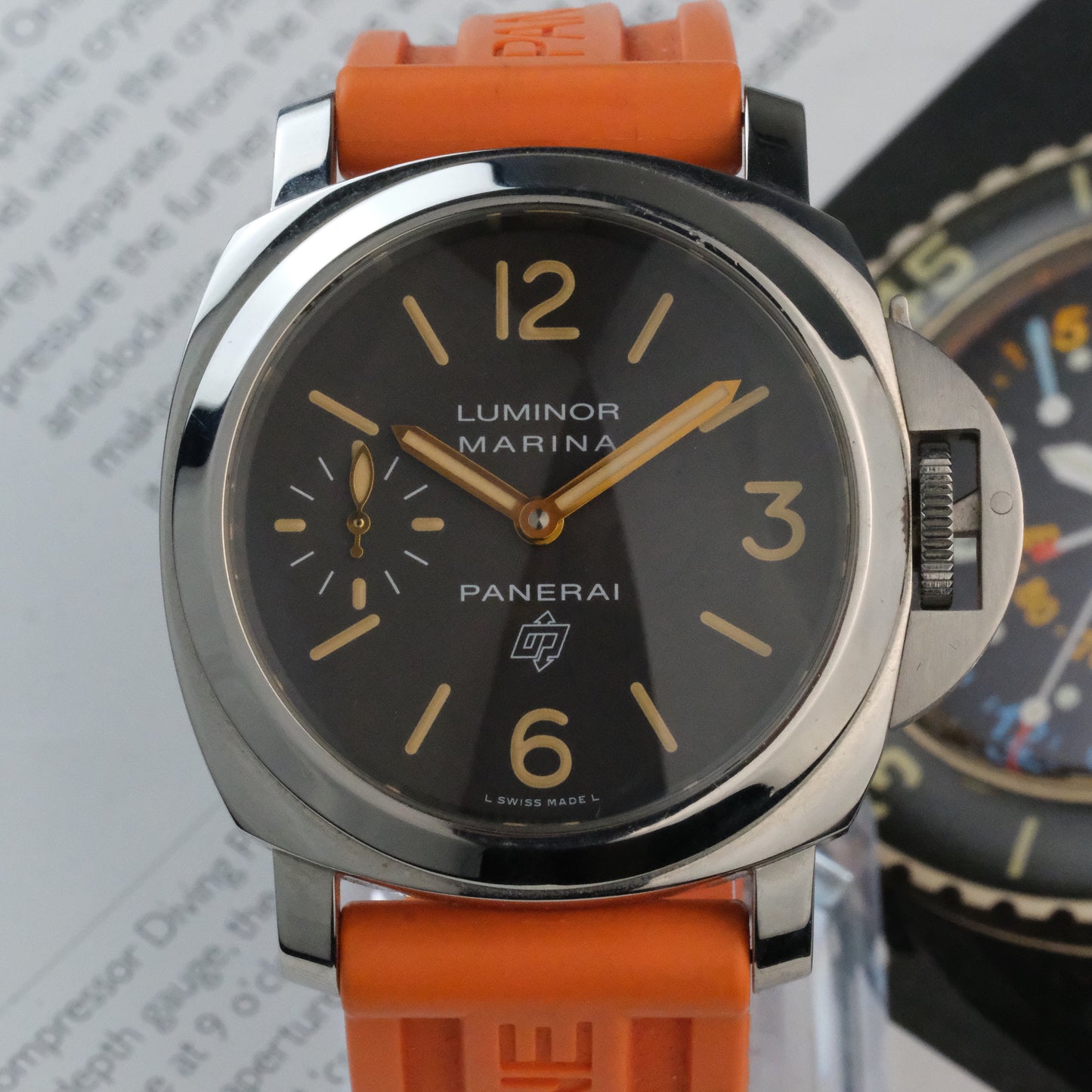 Panerai Luminor Marina Logo - PAM00632 with Card