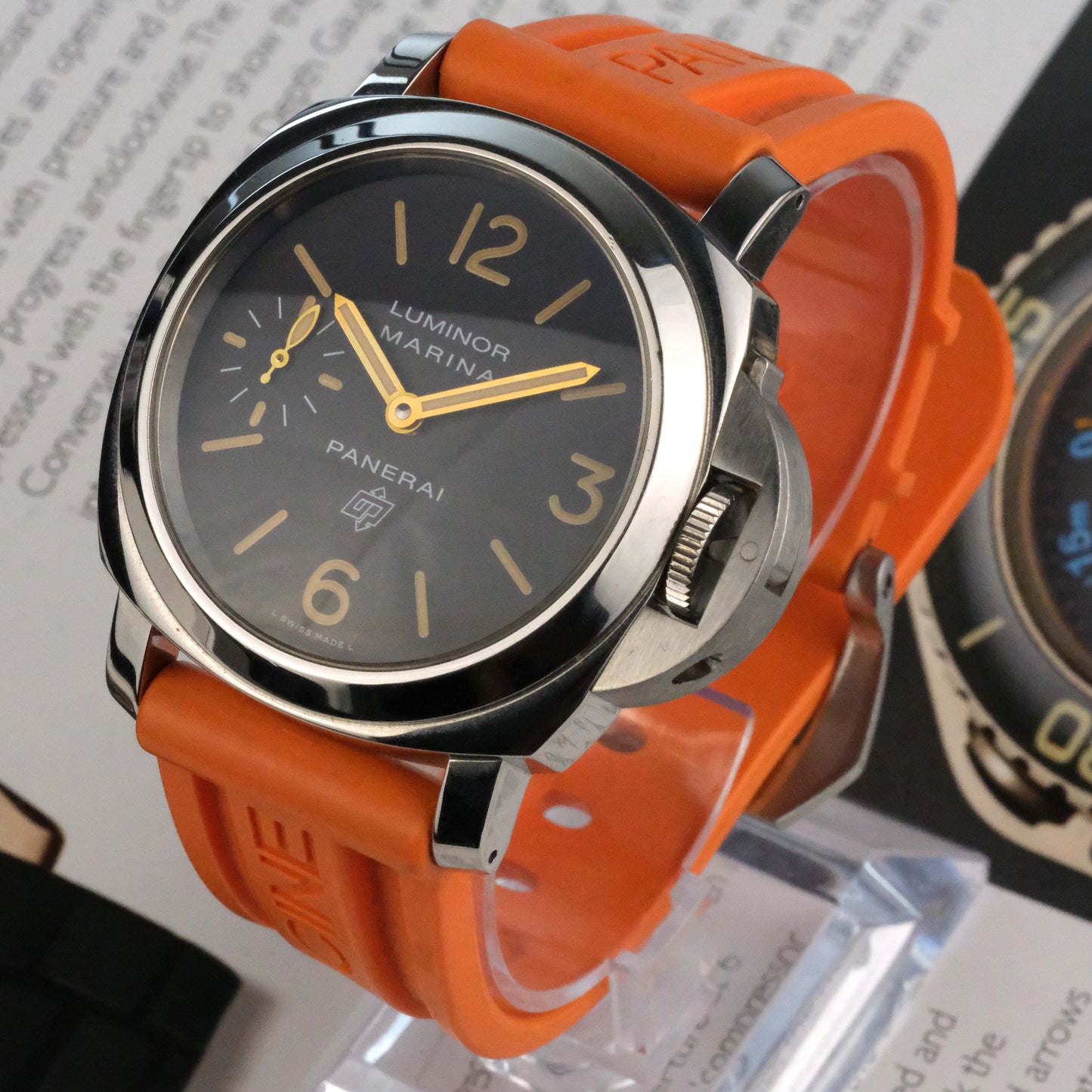 Panerai Luminor Marina Logo - PAM00632 with Card