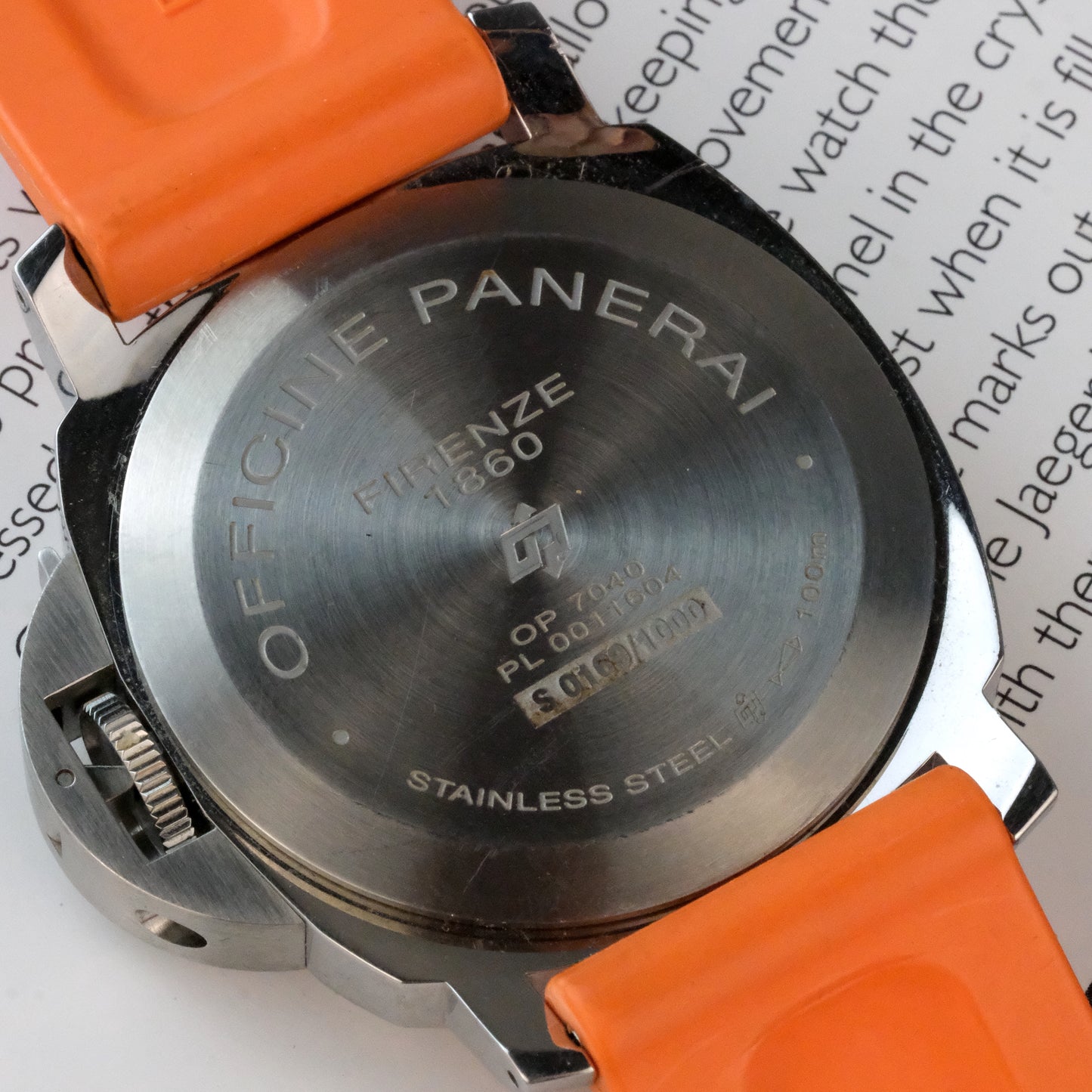 Panerai Luminor Marina Logo - PAM00632 with Card