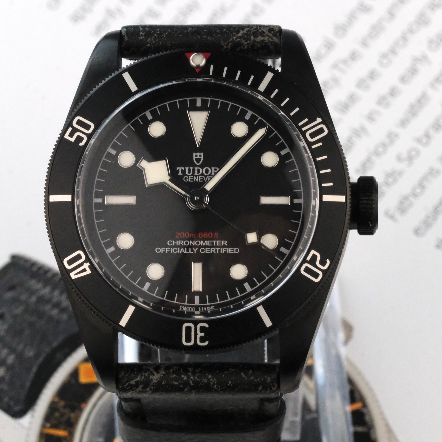 2020 Tudor Black Bay 79230DK Dark Knight PVD with tag and papers