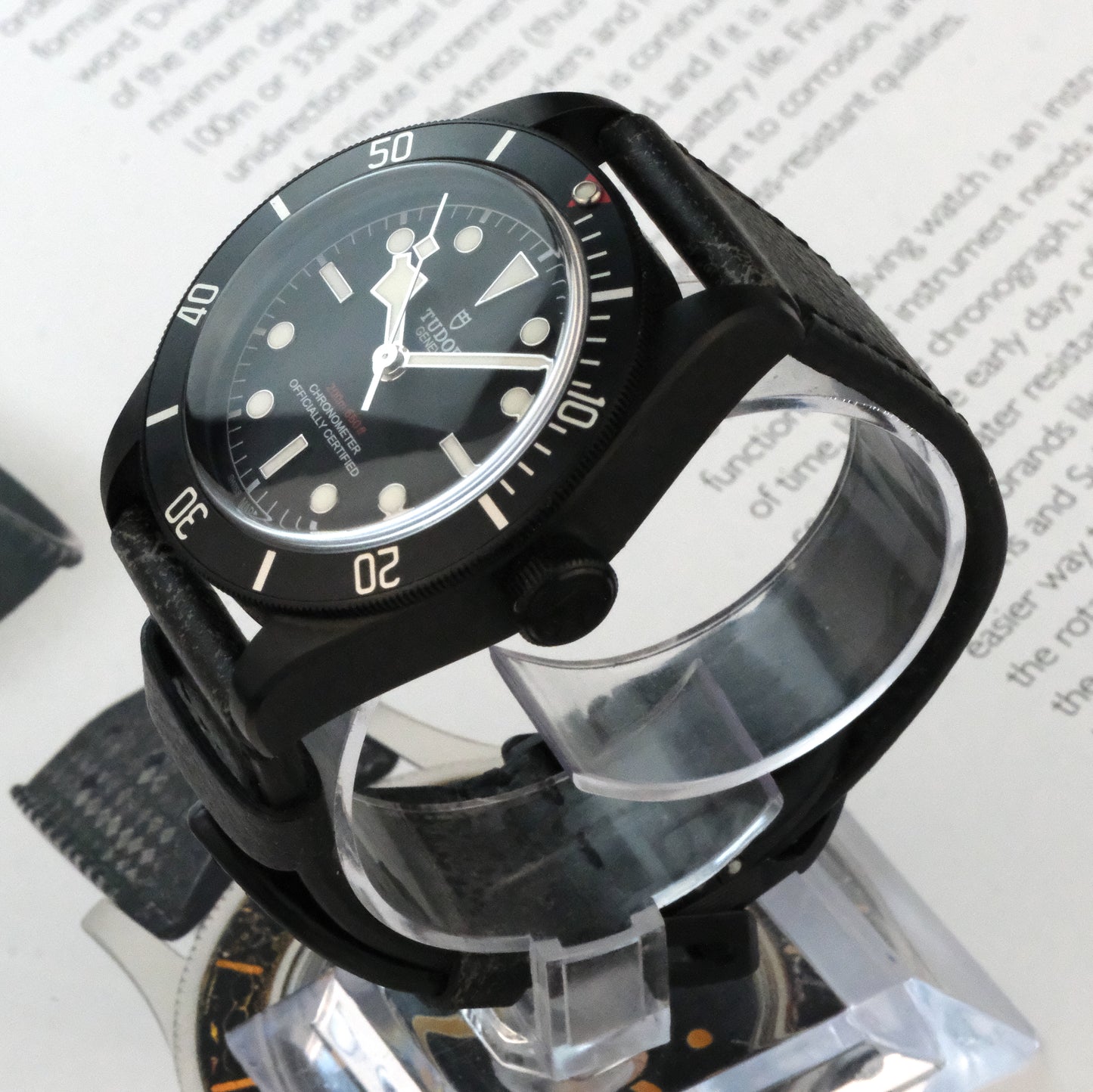 2020 Tudor Black Bay 79230DK Dark Knight PVD with tag and papers