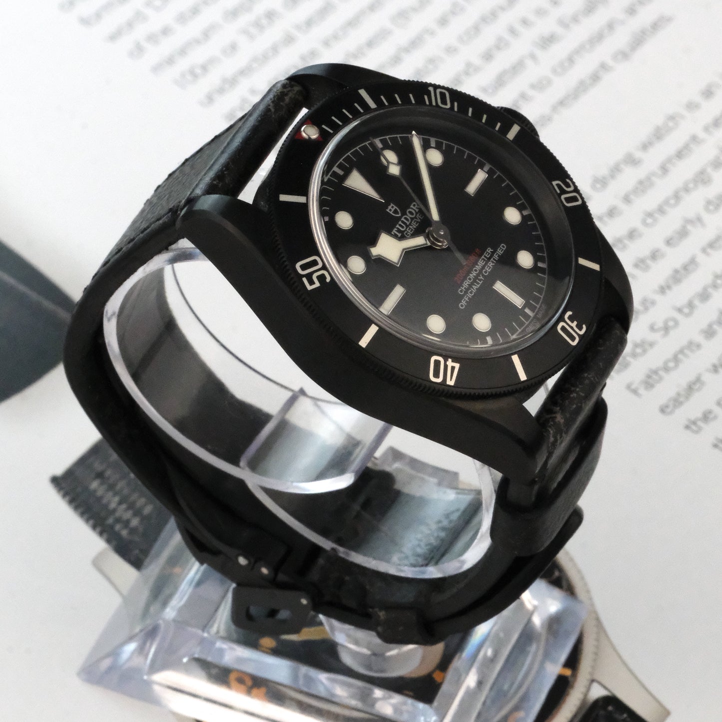 2020 Tudor Black Bay 79230DK Dark Knight PVD with tag and papers