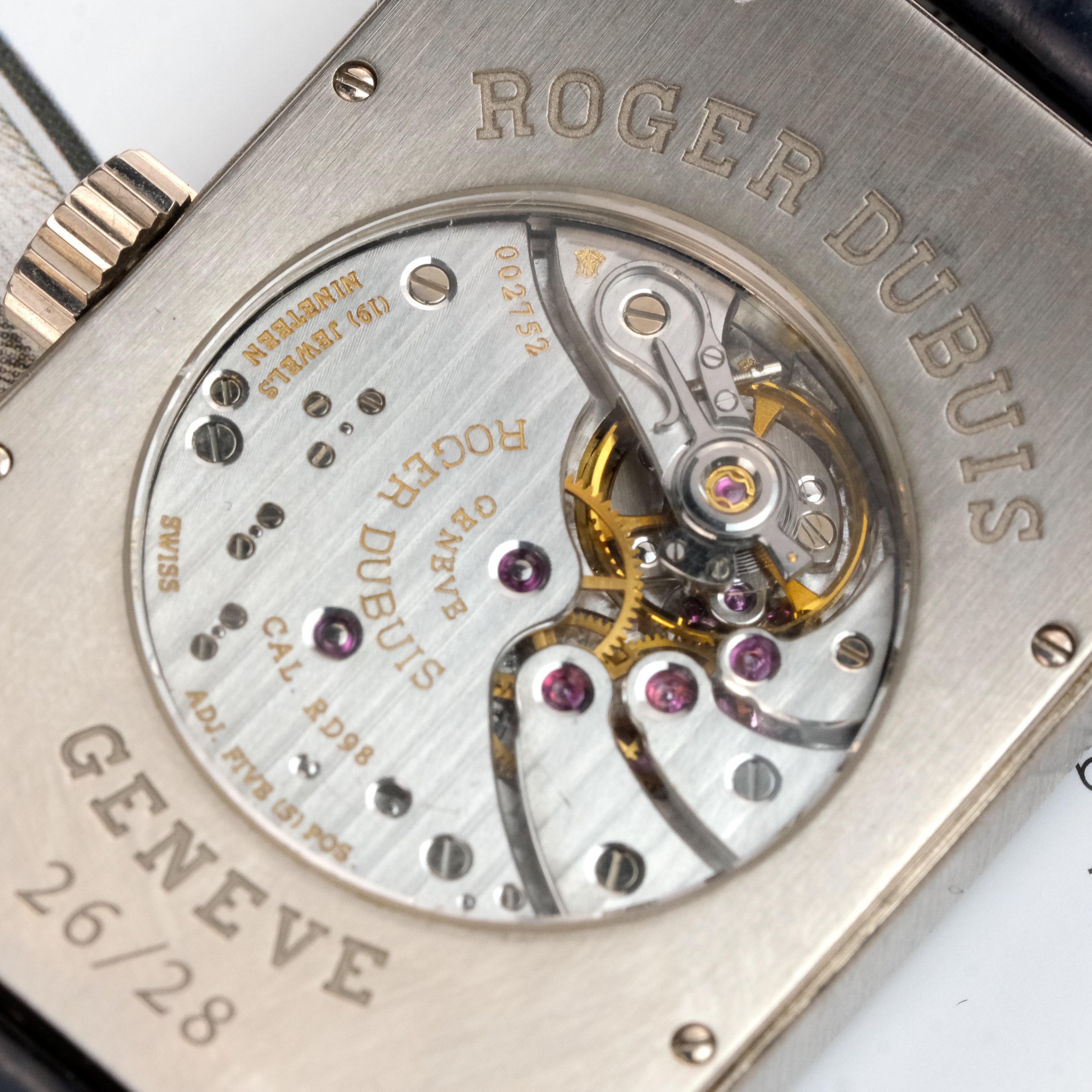 Circa 2003 White Gold Roger Dubuis Much More M32 – Bernstein Watch Co