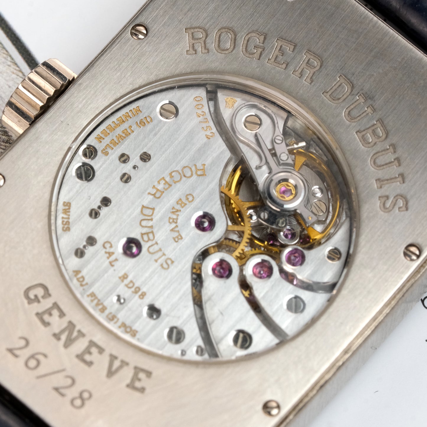 Circa 2003 White Gold Roger Dubuis Much More M32