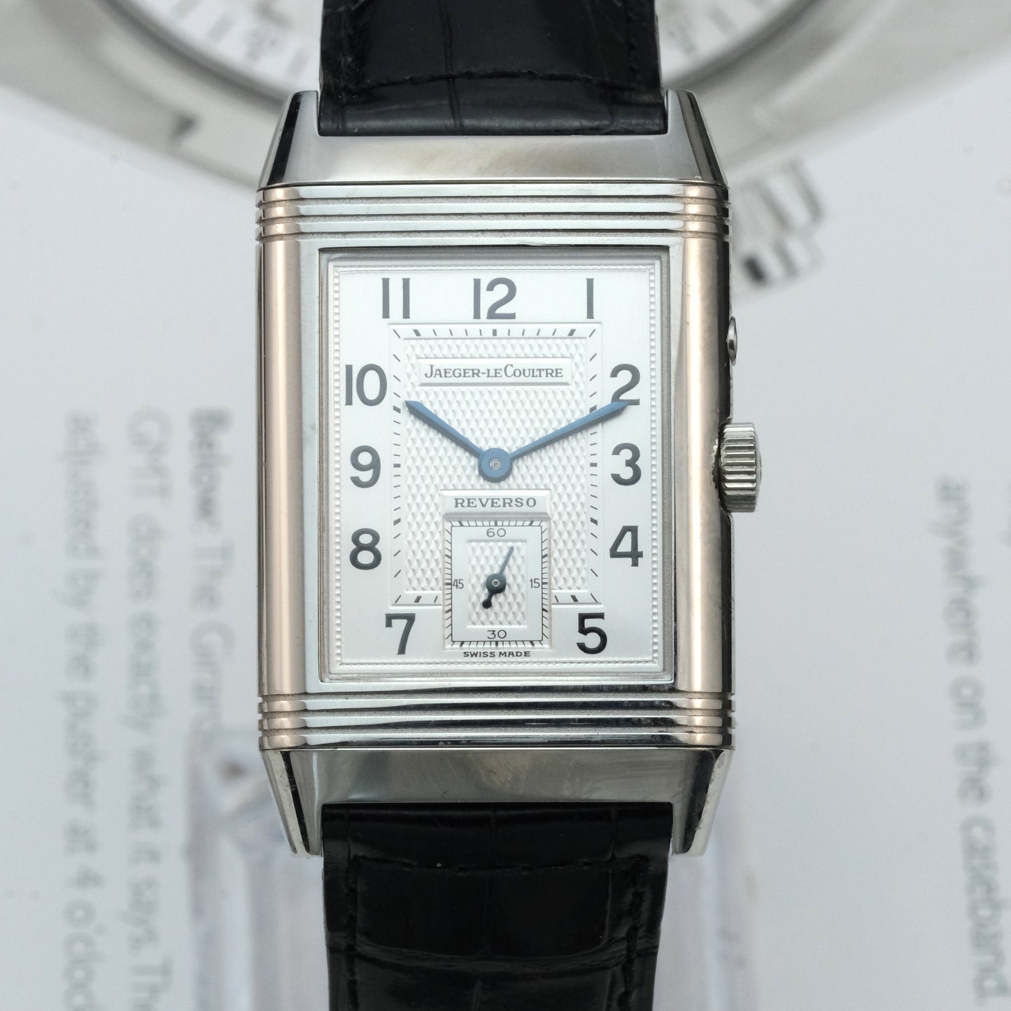 Jaeger-LeCoultre Reverso Duoface Q2718470 with box and pusher