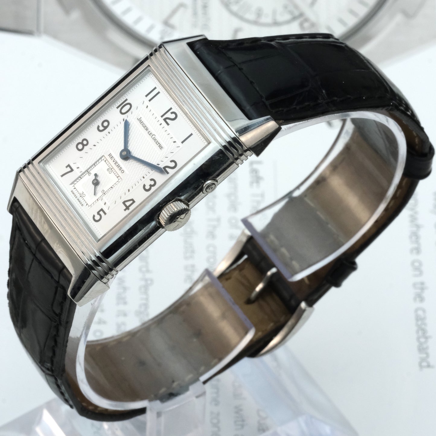 Jaeger-LeCoultre Reverso Duoface Q2718470 with box and pusher