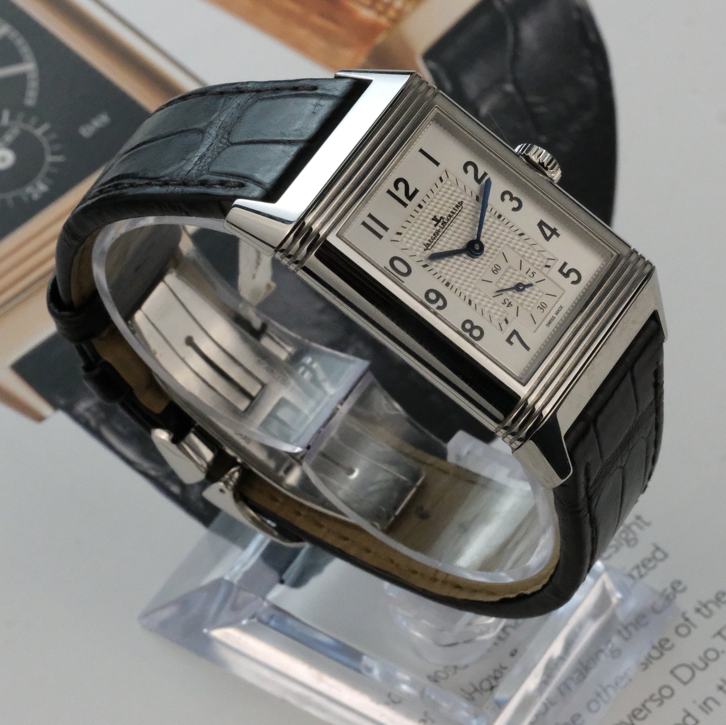 2019 Jaeger-LeCoultre Reverso Duoface Tiger's Eye Special Edition, full kit