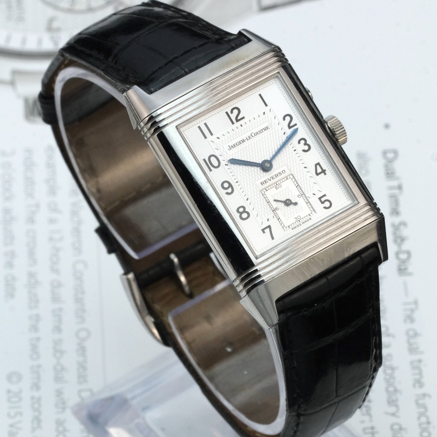 Jaeger-LeCoultre Reverso Duoface Q2718470 with box and pusher