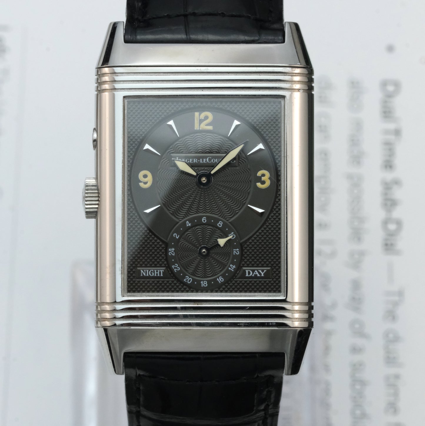 Jaeger-LeCoultre Reverso Duoface Q2718470 with box and pusher