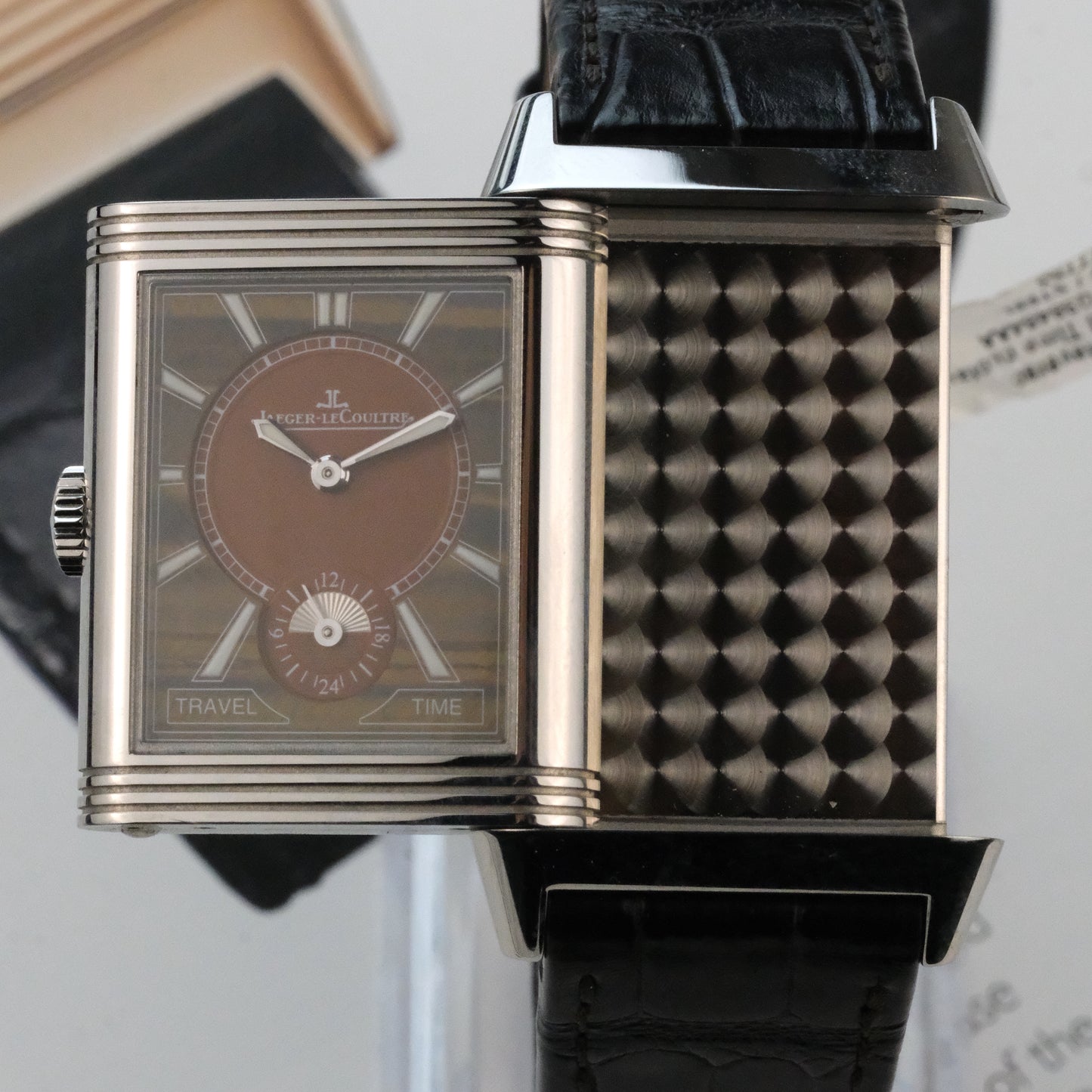 2019 Jaeger-LeCoultre Reverso Duoface Tiger's Eye Special Edition, full kit