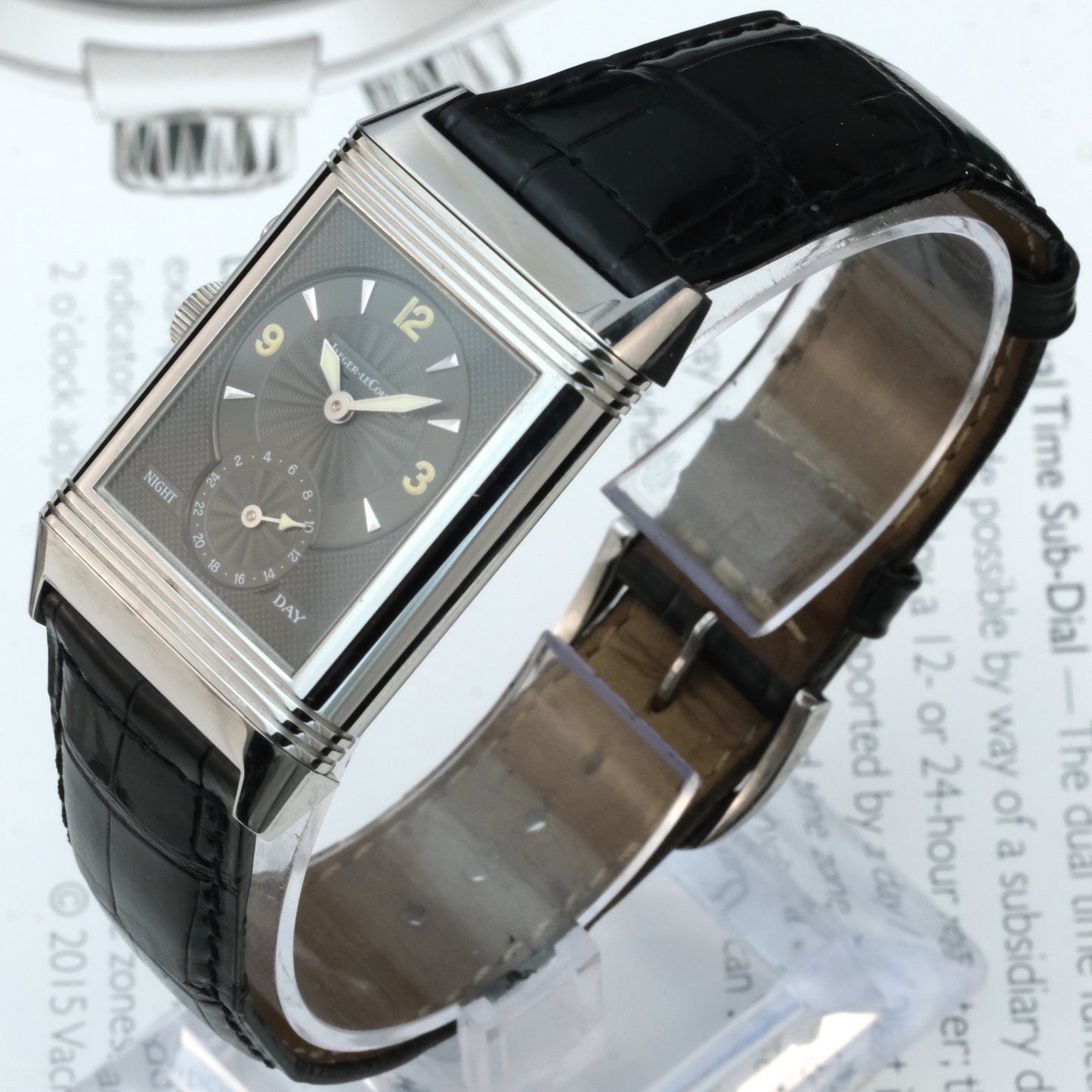 Jaeger-LeCoultre Reverso Duoface Q2718470 with box and pusher