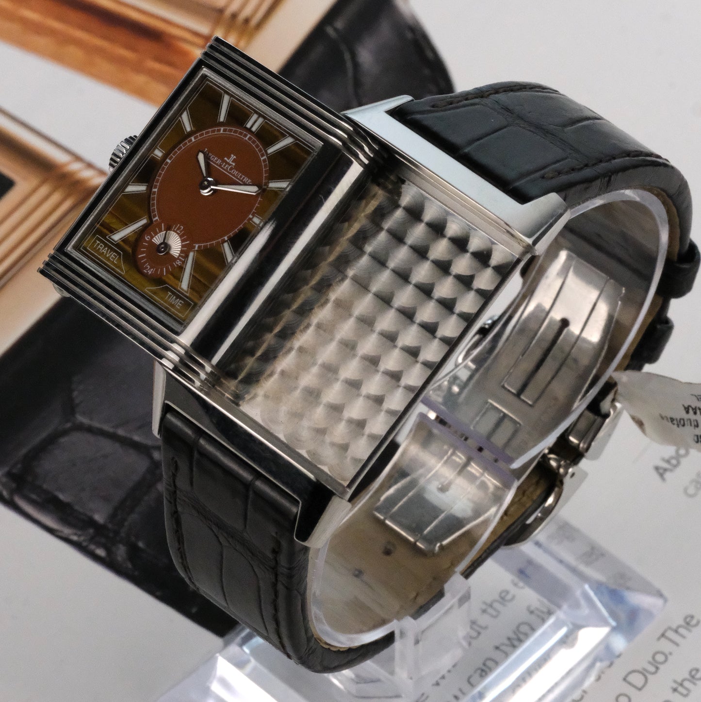 2019 Jaeger-LeCoultre Reverso Duoface Tiger's Eye Special Edition, full kit