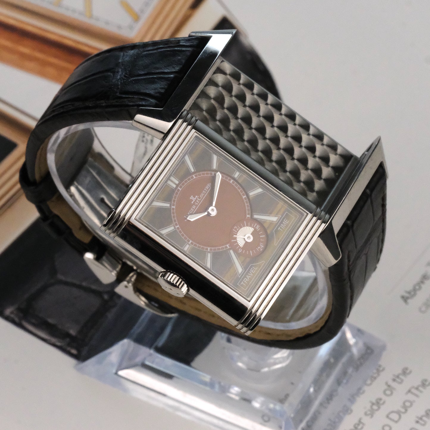 2019 Jaeger-LeCoultre Reverso Duoface Tiger's Eye Special Edition, full kit