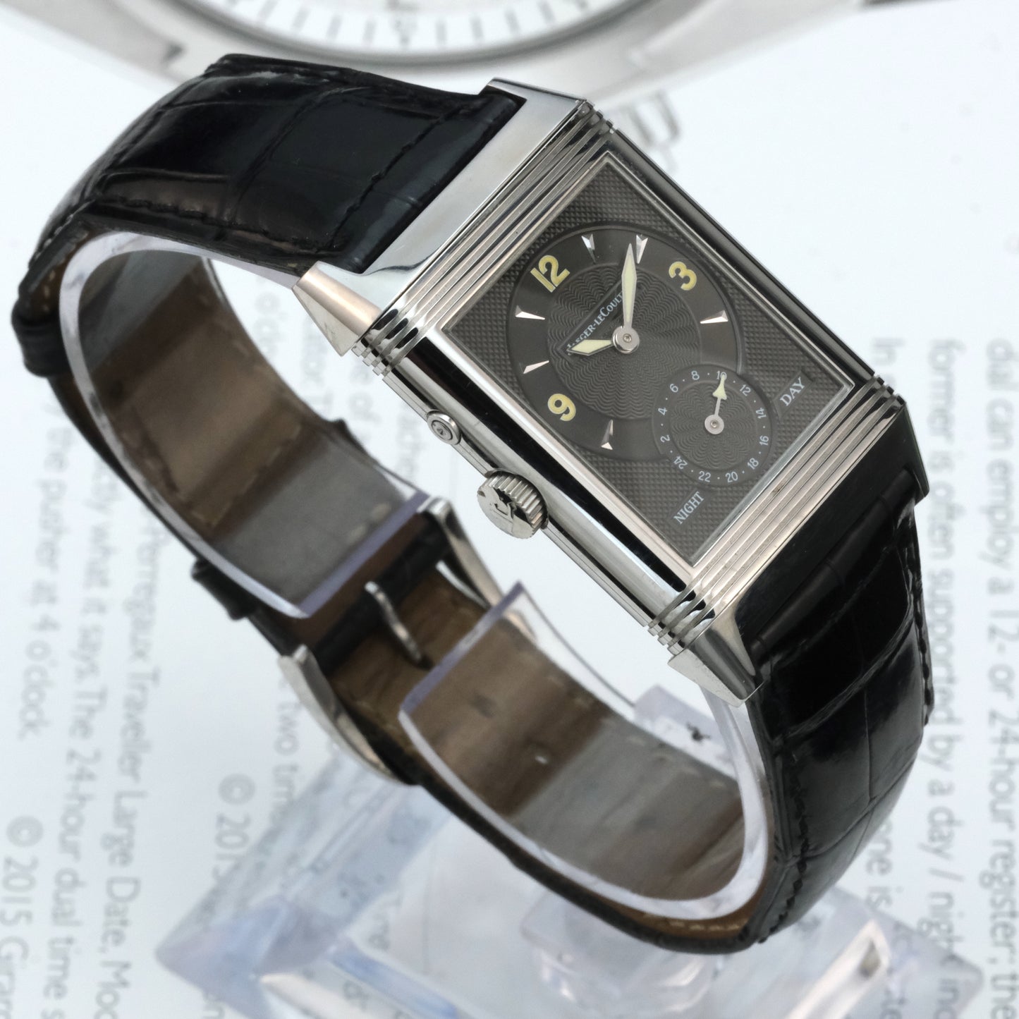 Jaeger-LeCoultre Reverso Duoface Q2718470 with box and pusher