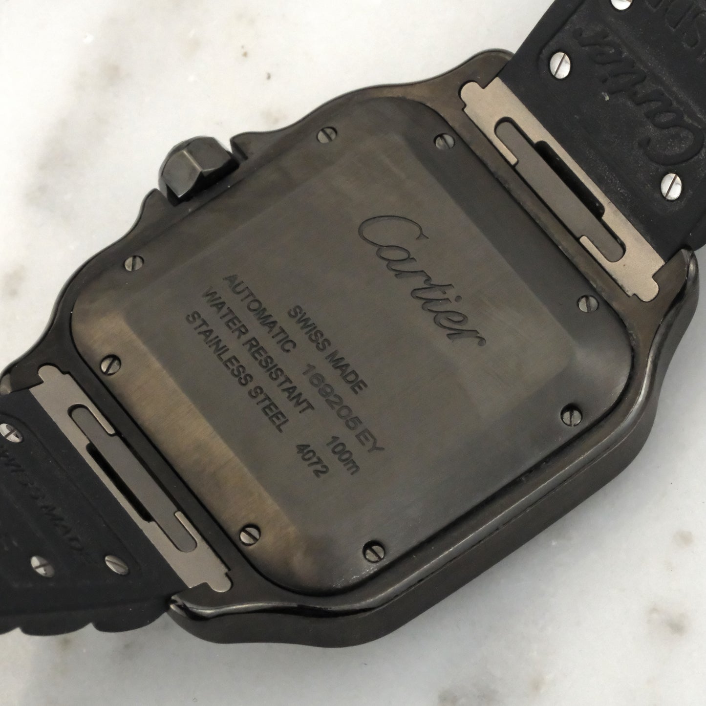 2024 Cartier Santos de Cartier Steel/ADLC Black | WSSA0039 | Full Set