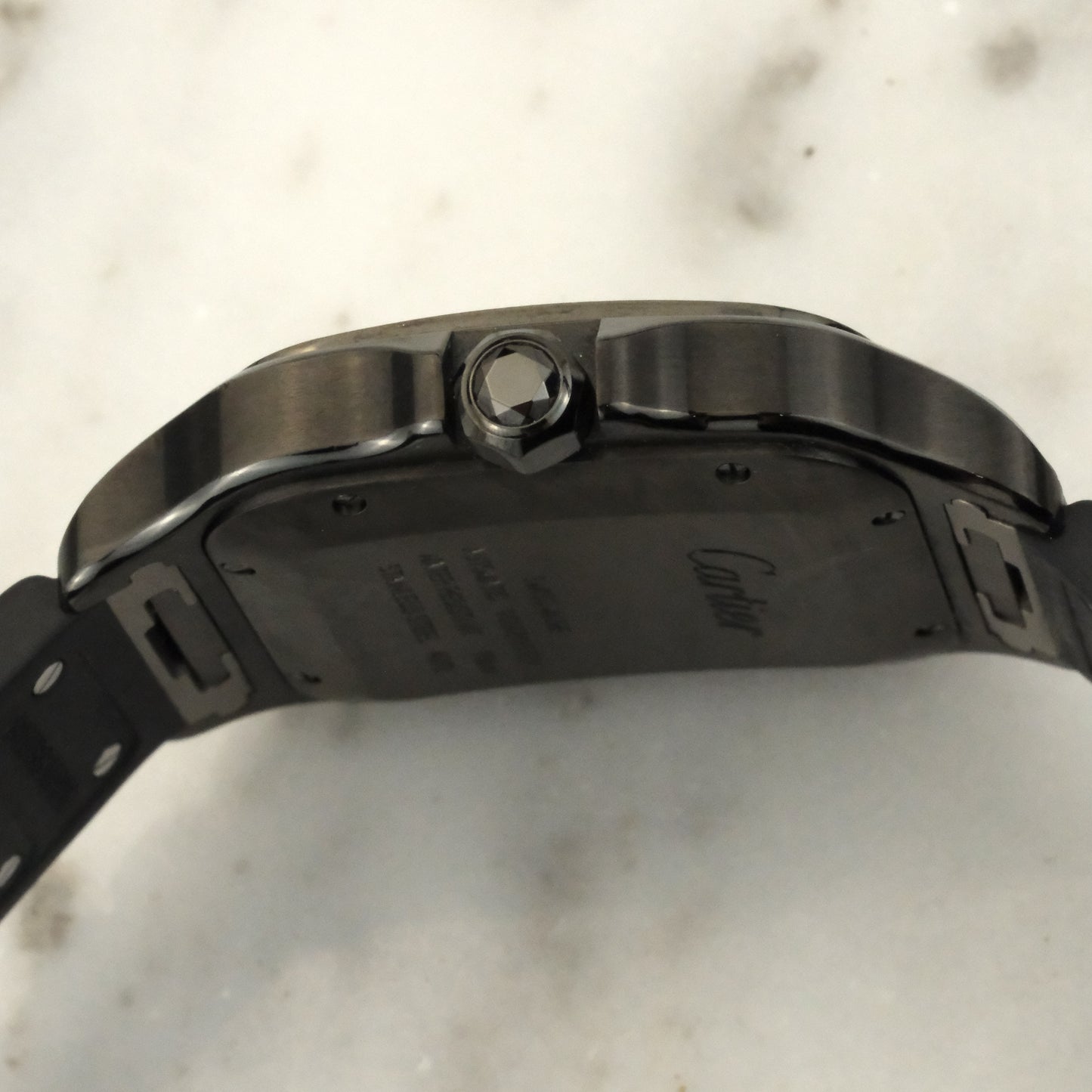 2024 Cartier Santos de Cartier Steel/ADLC Black | WSSA0039 | Full Set