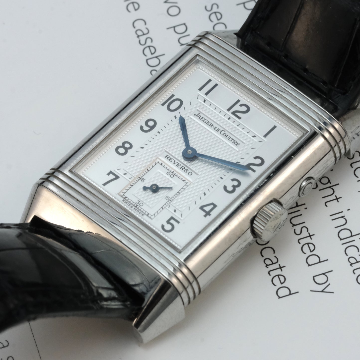 Jaeger-LeCoultre Reverso Duoface Q2718470 with box and pusher