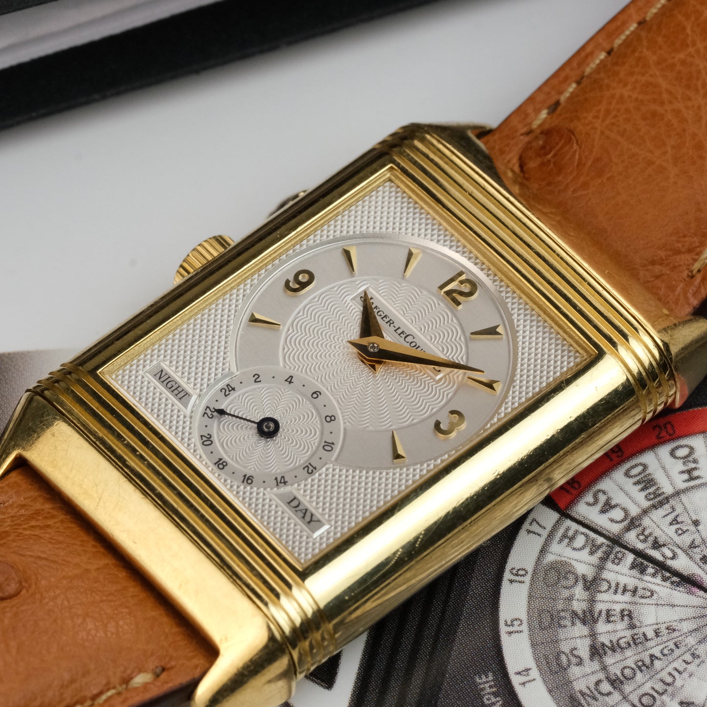 Jaeger-LeCoultre Reverso Duoface, 18k yellow gold, ref 270.1.54, serviced 2024