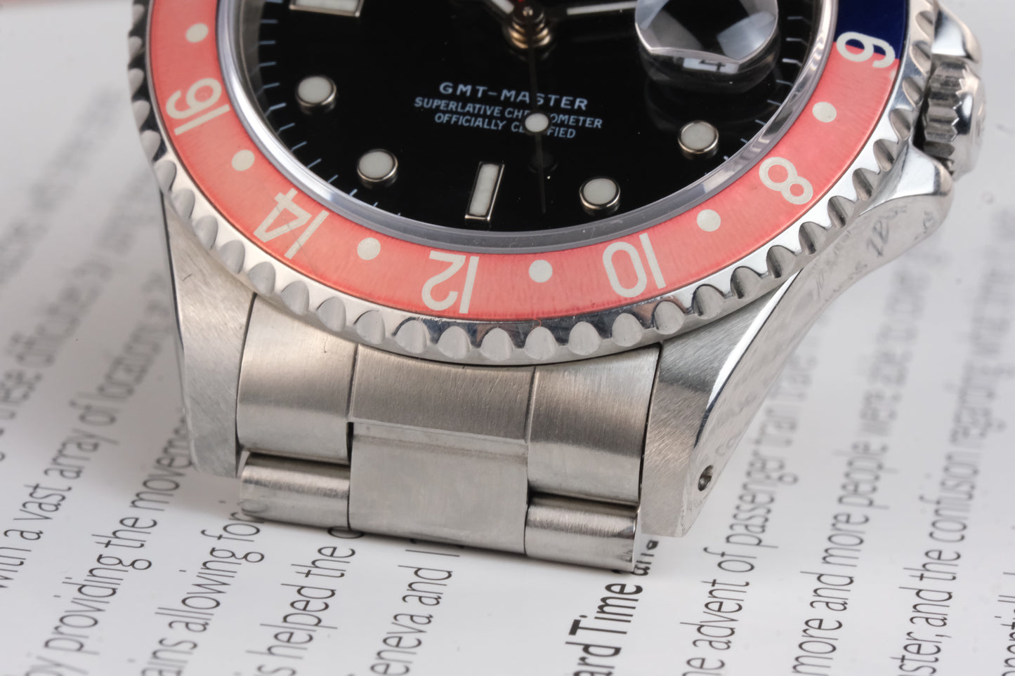 1997 Rolex GMT Master 16700 Pepsi Full Set