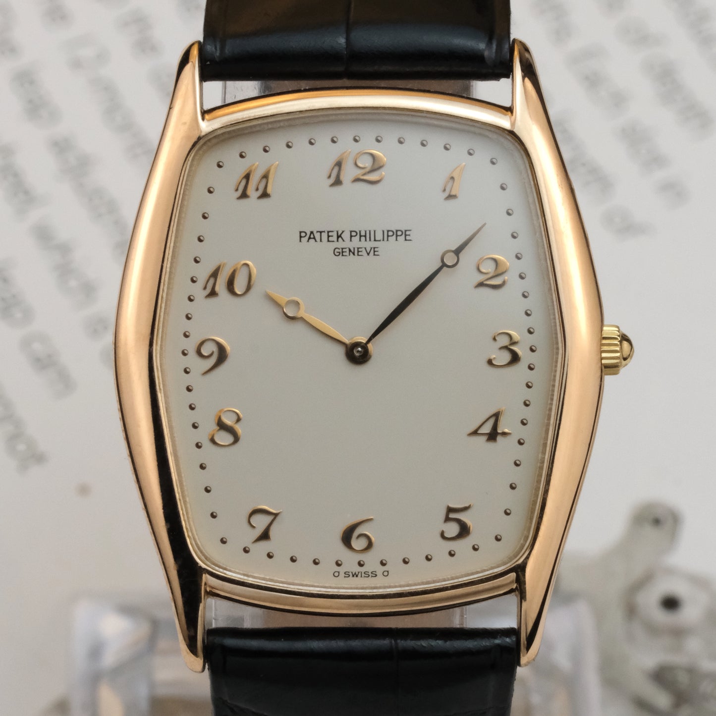 1980's/90's Patek Philippe Gondolo 3842R, Rose Gold Watch Only