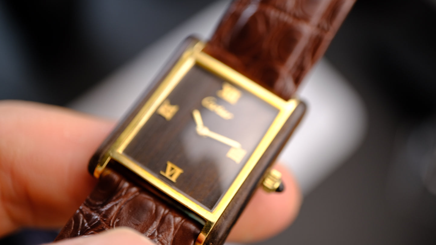 1976 Cartier Tank La Nature Palisandre De Rio, ref 20611