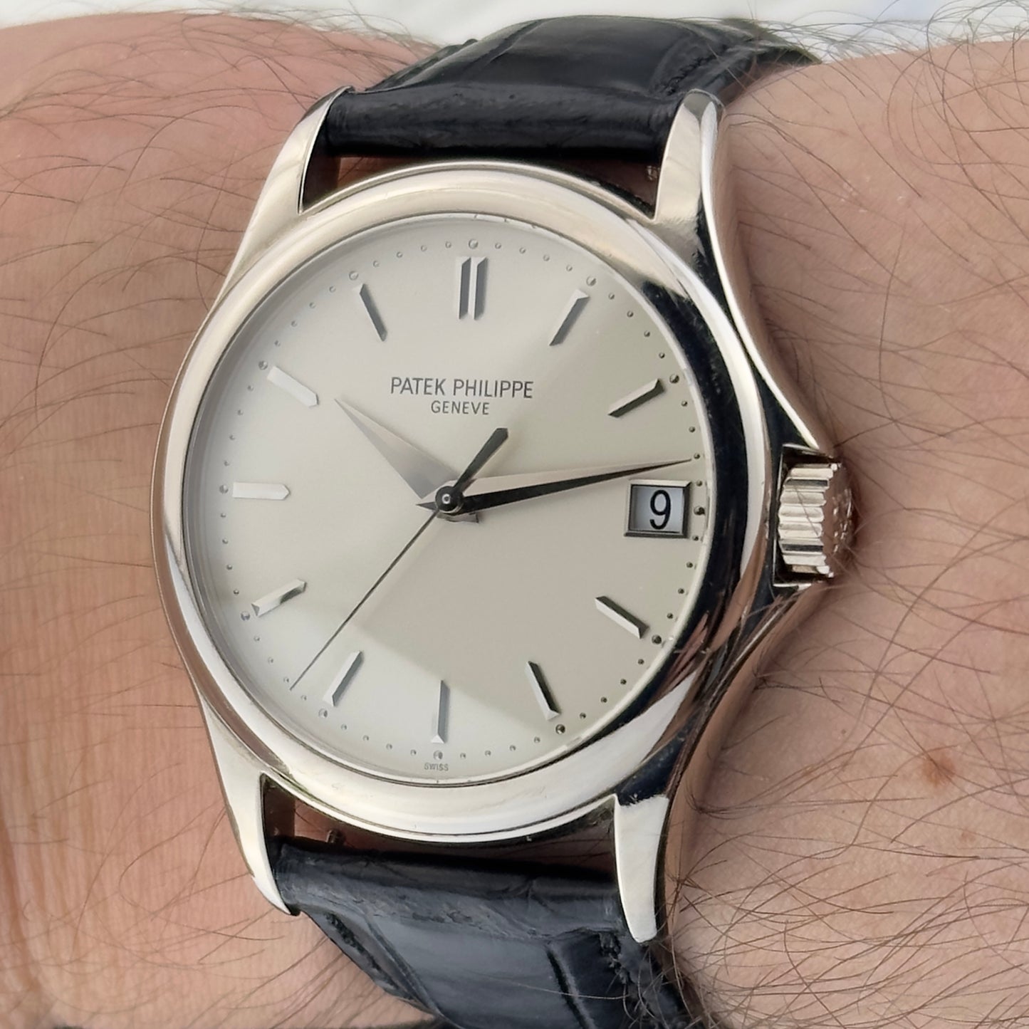 2012 Patek Philippe Calatrava White Gold | 5127G-001 | Papers