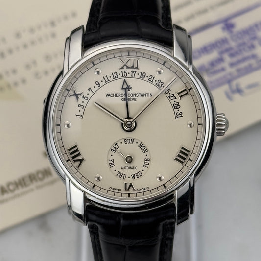 2005 Vacheron Constantin Patrimony 31 Day Retrograde White Gold | 47245/000G-8773 | Papers