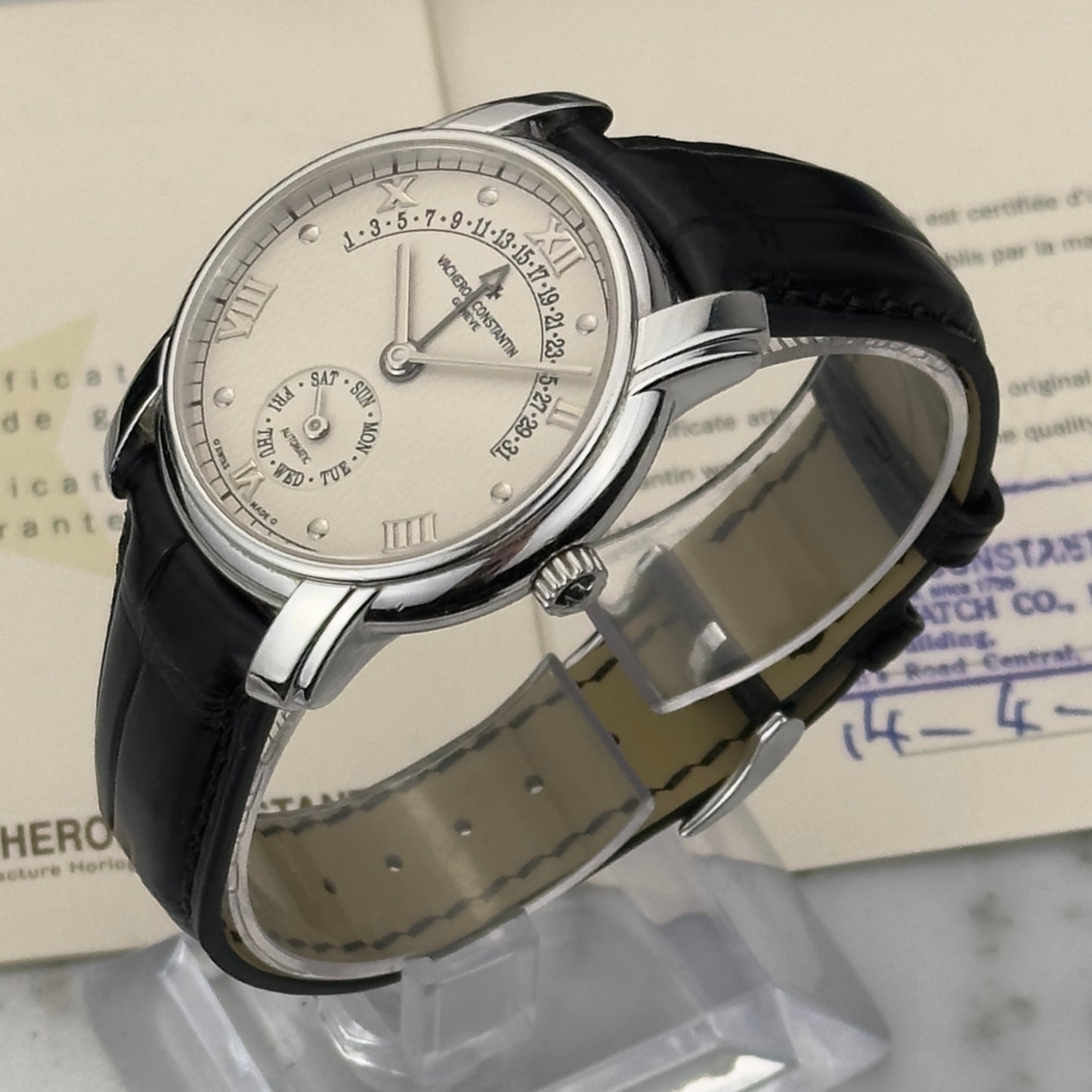 2005 Vacheron Constantin Patrimony 31 Day Retrograde White Gold | 47245/000G-8773 | Papers