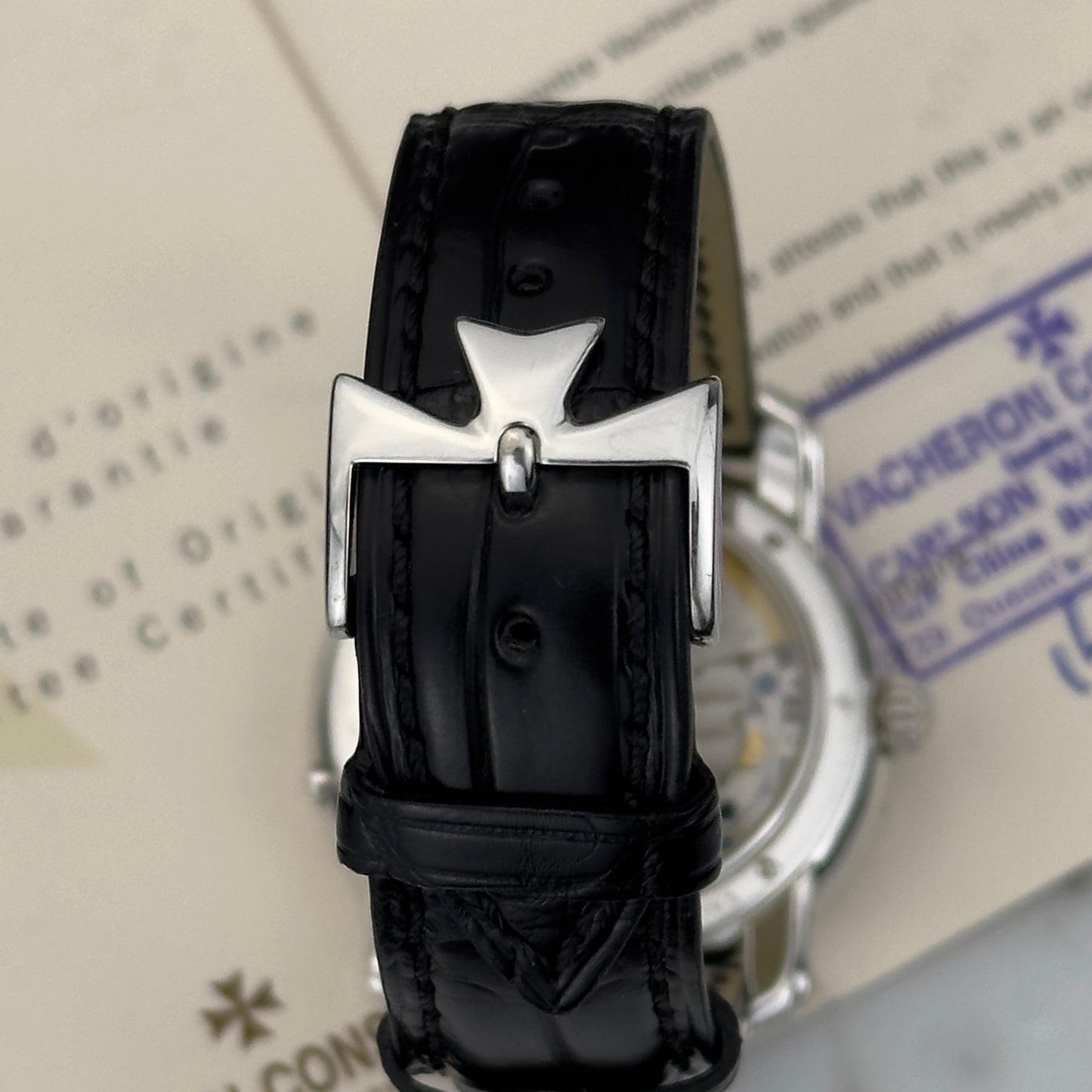 2005 Vacheron Constantin Patrimony 31 Day Retrograde White Gold | 47245/000G-8773 | Papers