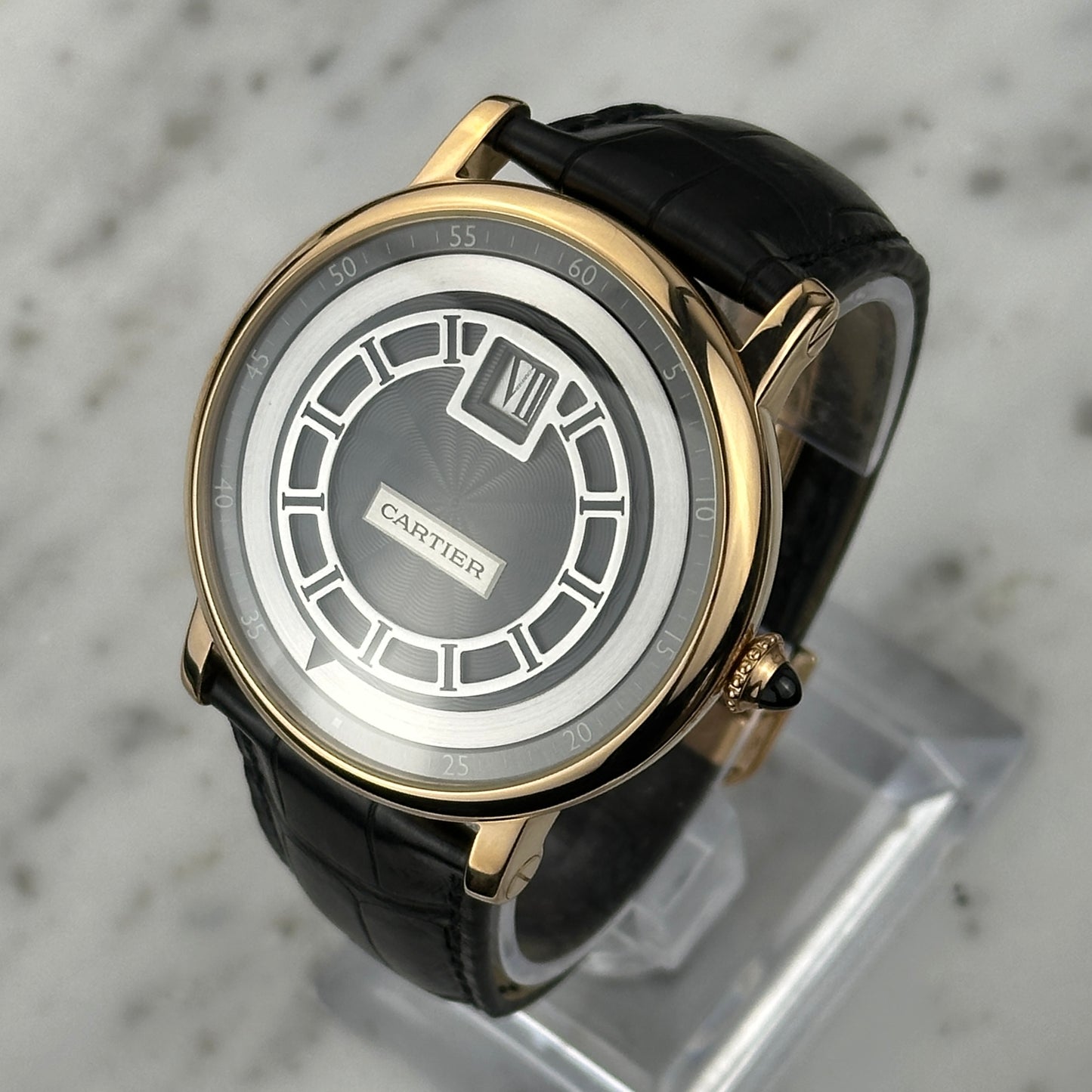 2010's Cartier Rotonde De Cartier Jump Hour | W1553751