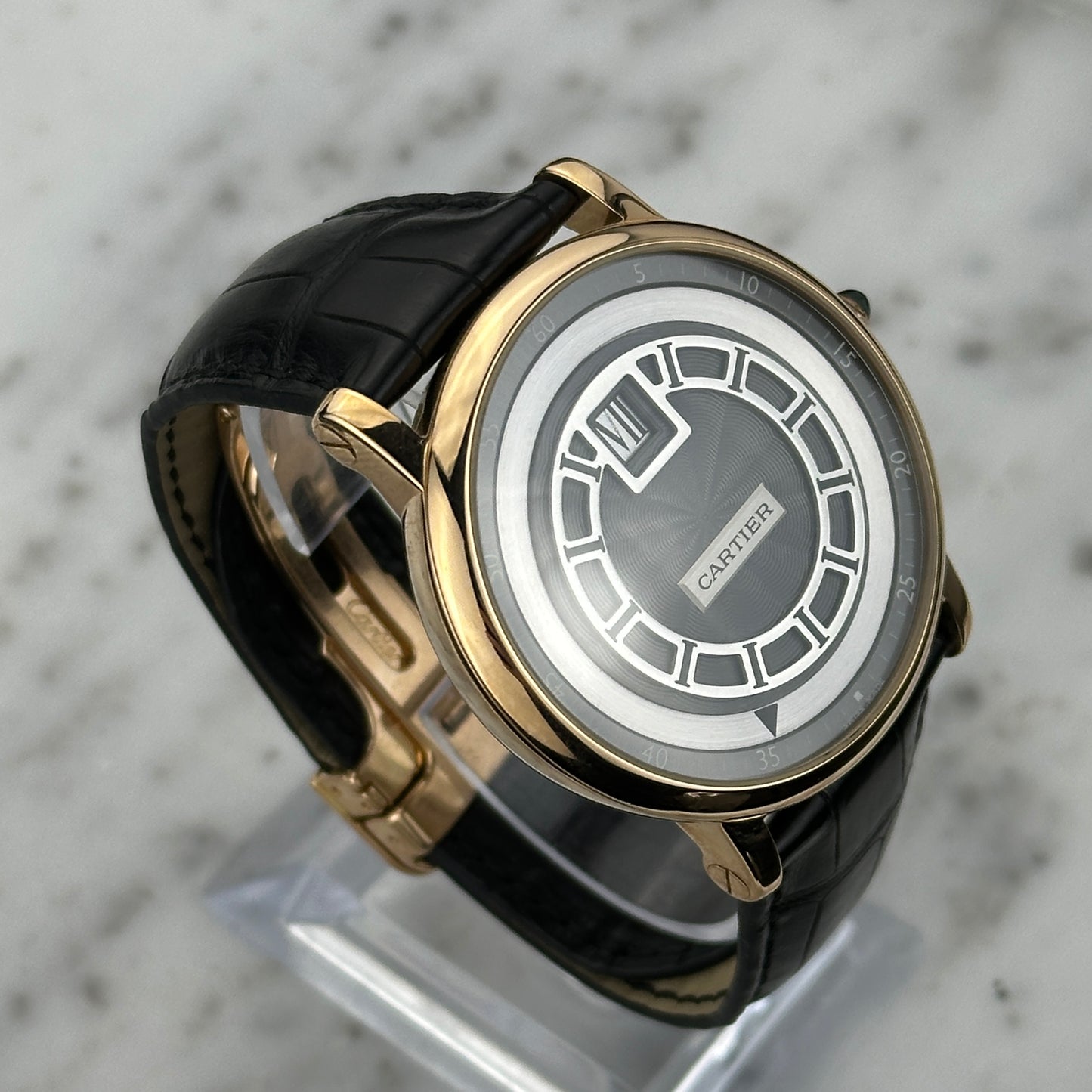 2010's Cartier Rotonde De Cartier Jump Hour | W1553751