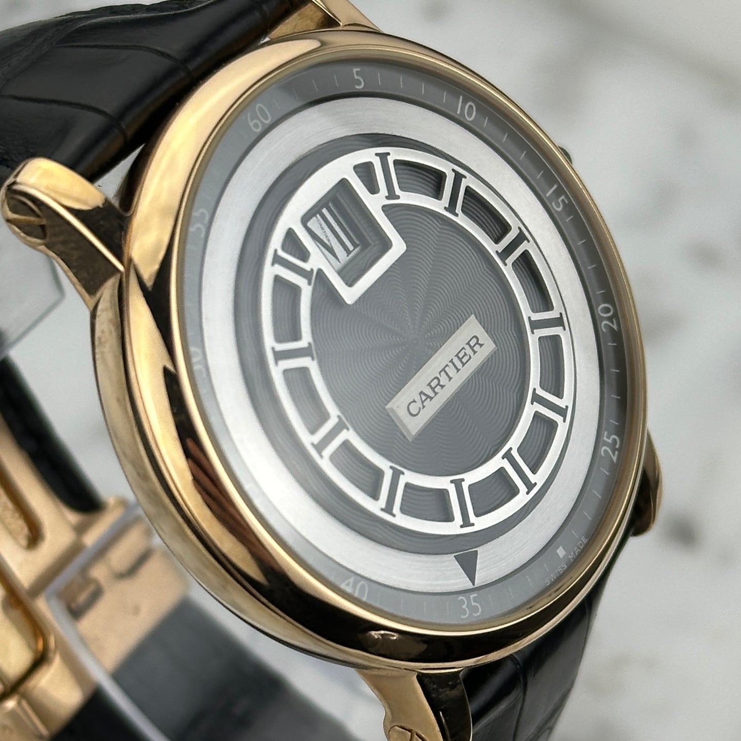 2010's Cartier Rotonde De Cartier Jump Hour | W1553751