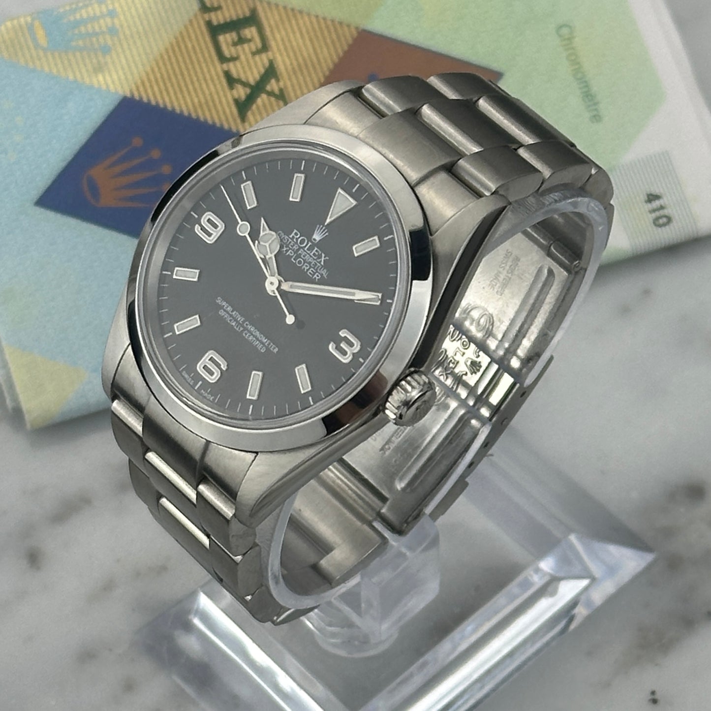 2003 Rolex Explorer 36 | 114270 | With Papers