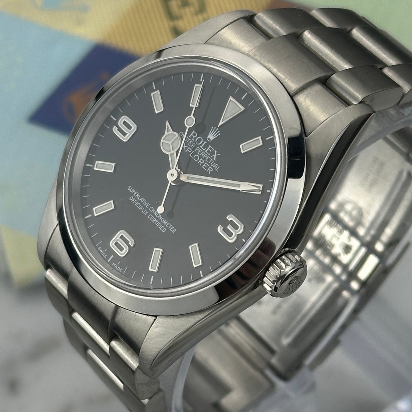 2003 Rolex Explorer 36 | 114270 | With Papers