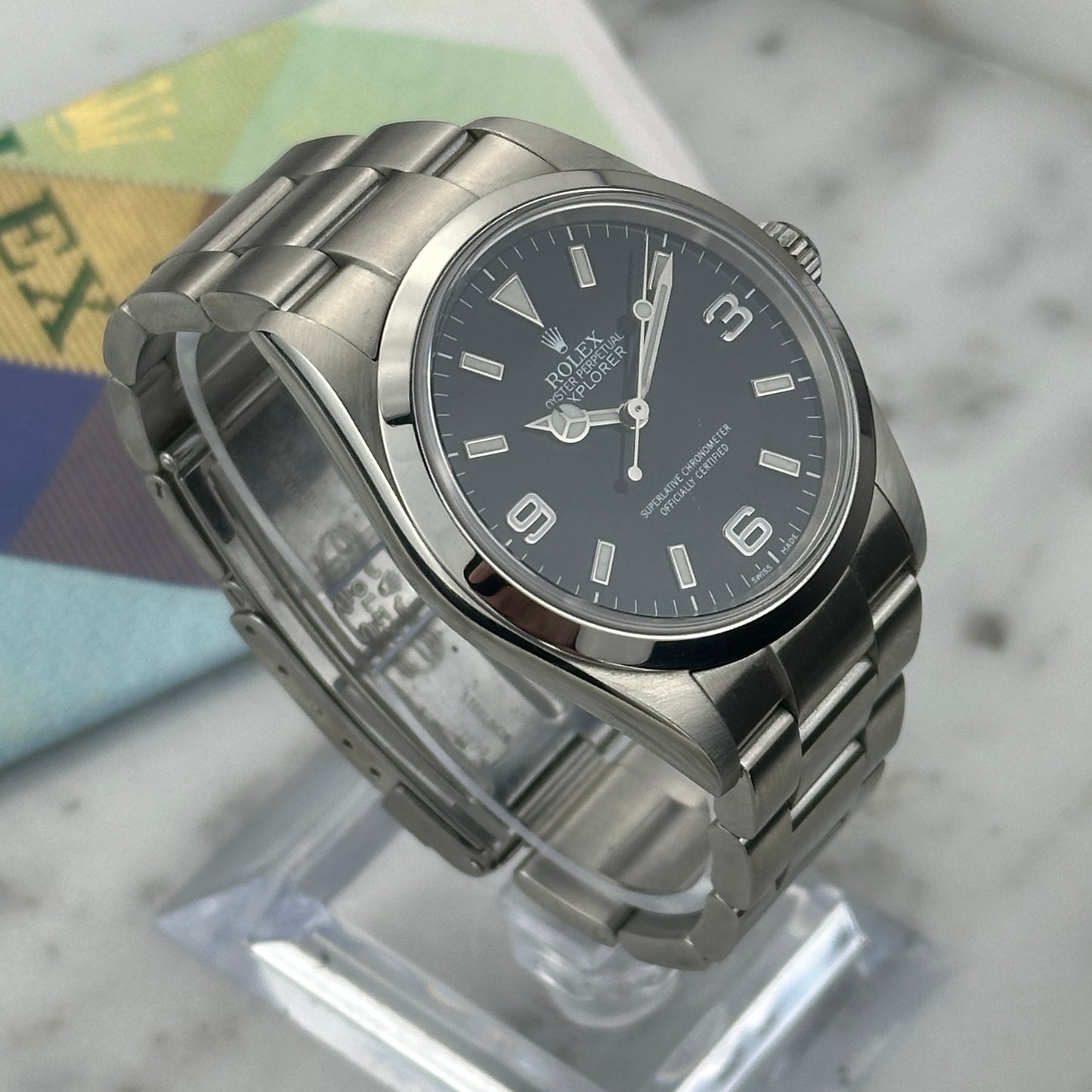 2003 Rolex Explorer 36 | 114270 | With Papers