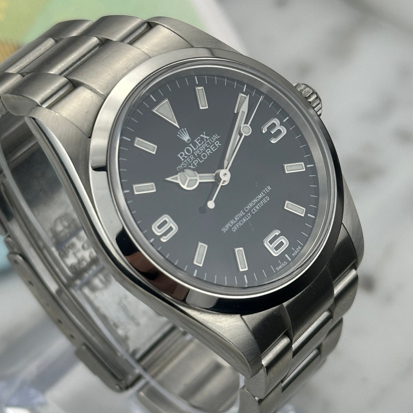 2003 Rolex Explorer 36 | 114270 | With Papers