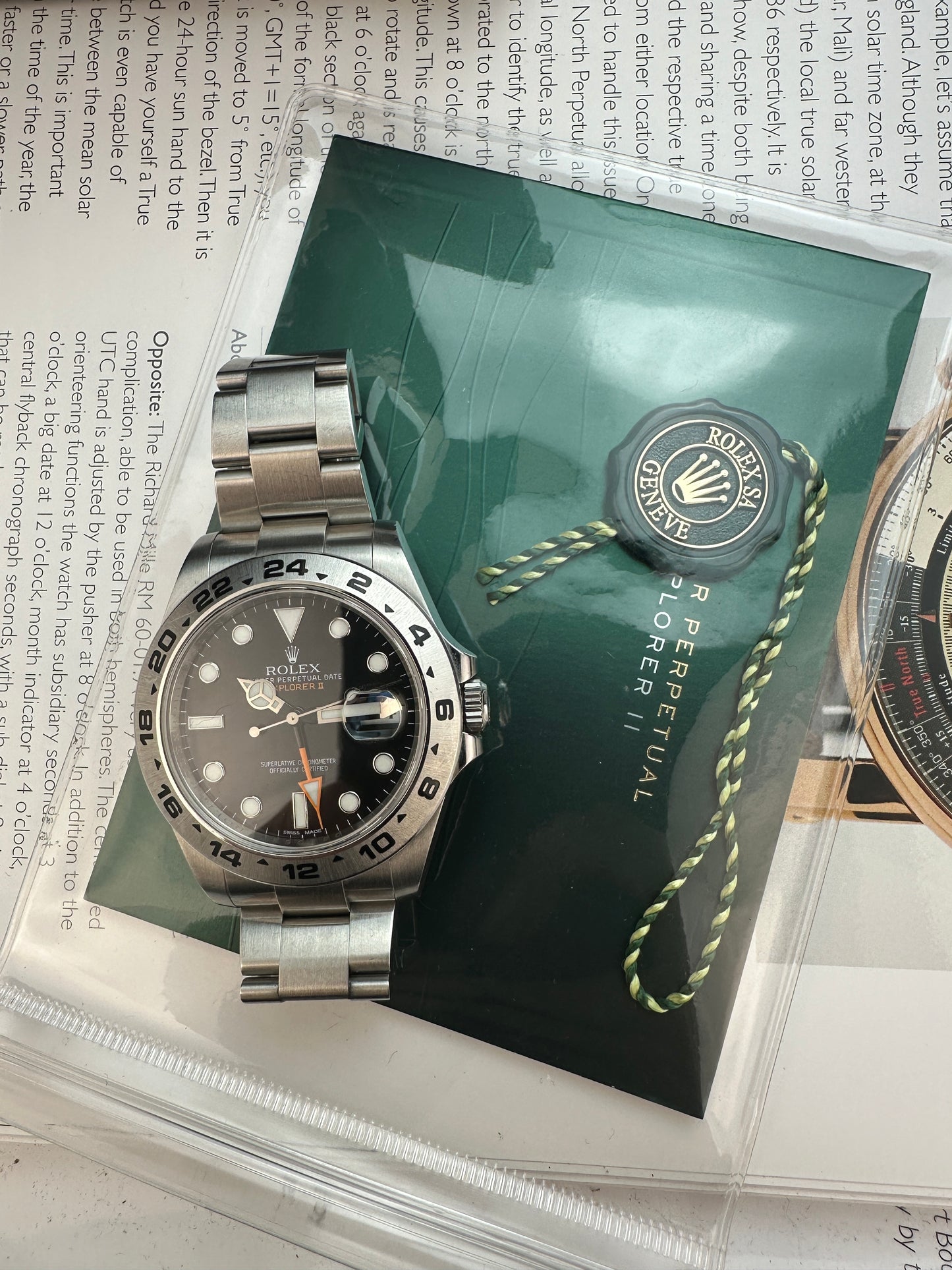 Mid 2010's Rolex 216570 with hangtag and manual